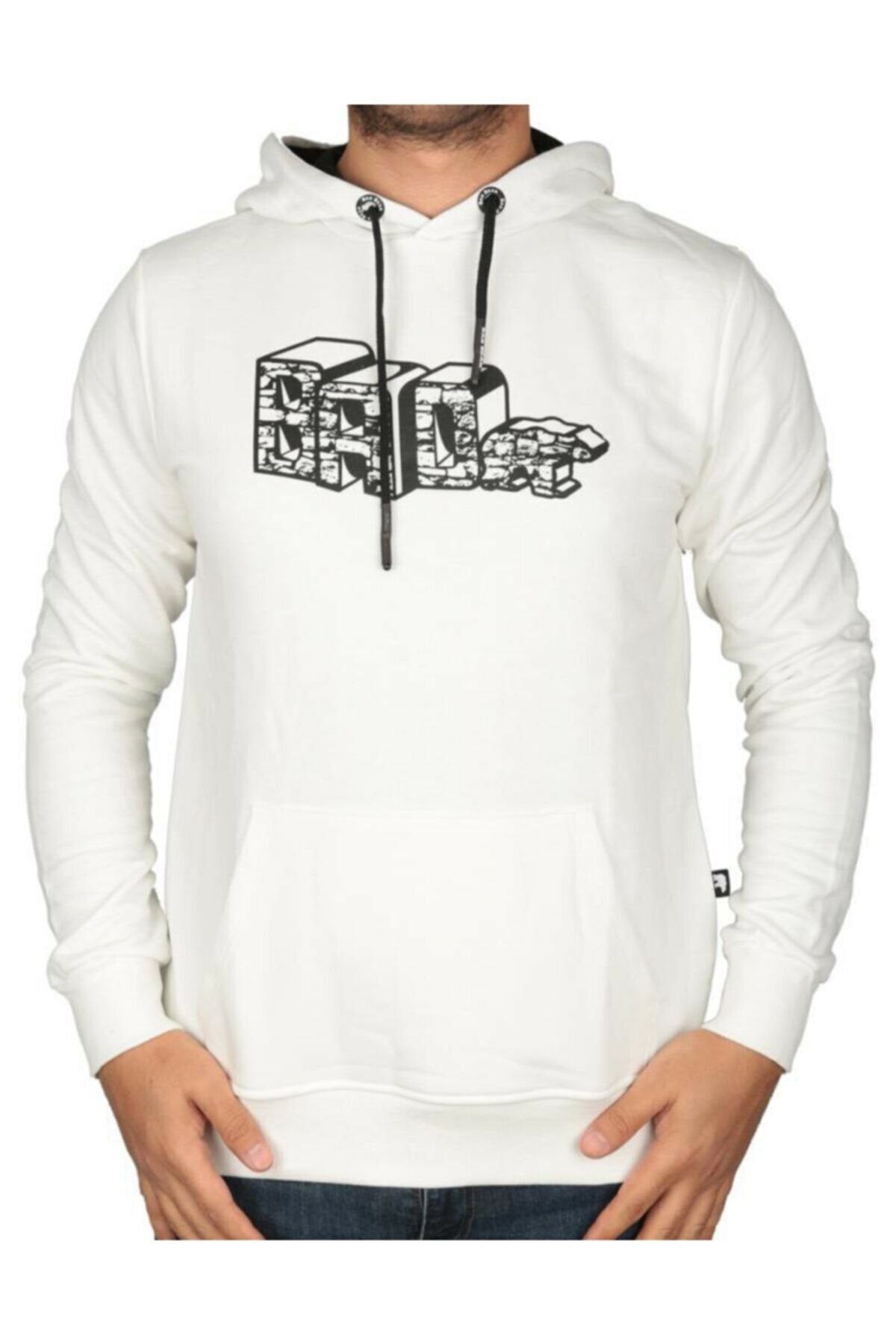 BAD BEARSweatshirtBad Bear Badwall Hoodie Erkek Sweatshirt 21.02.12.013-C04OFF-WHITE