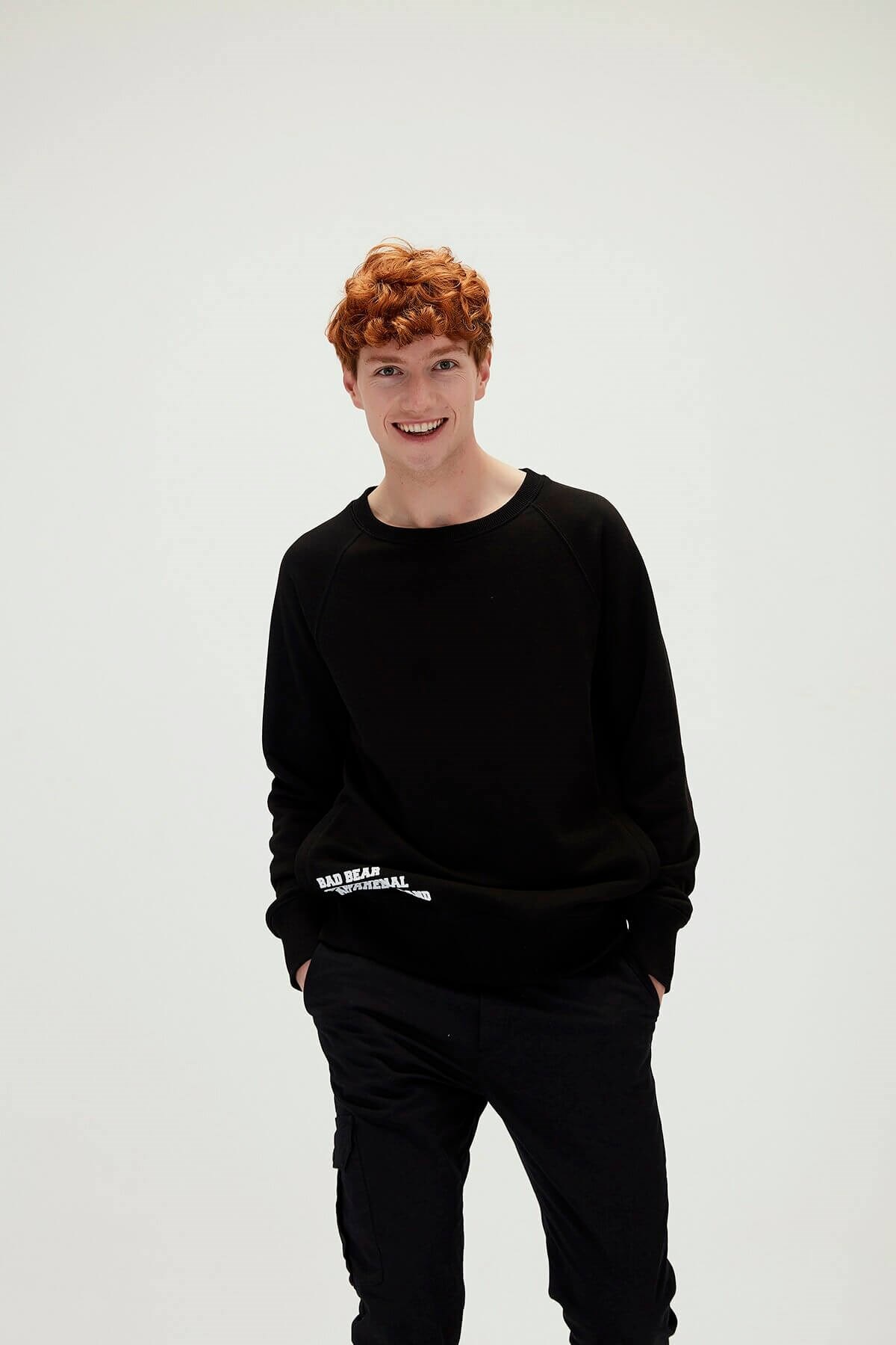 BAD BEARSweatshirtBad Bear Brandal Crewneck Erkek Sweatshirt 21.02.12.009-C01NIGHT