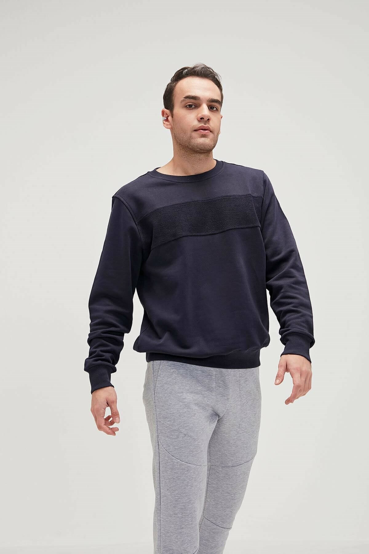 BAD BEARSweatshirtBad Bear FORWARD CREWNECK Erkek Sweatshirt 19.02.12.009 NVYLacivert