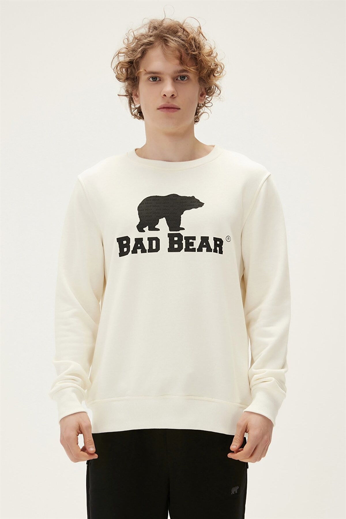 BAD BEARSweatshirtBad Bear Logo Crewneck Erkek Sweatshirt 22.02.12.007MARSH