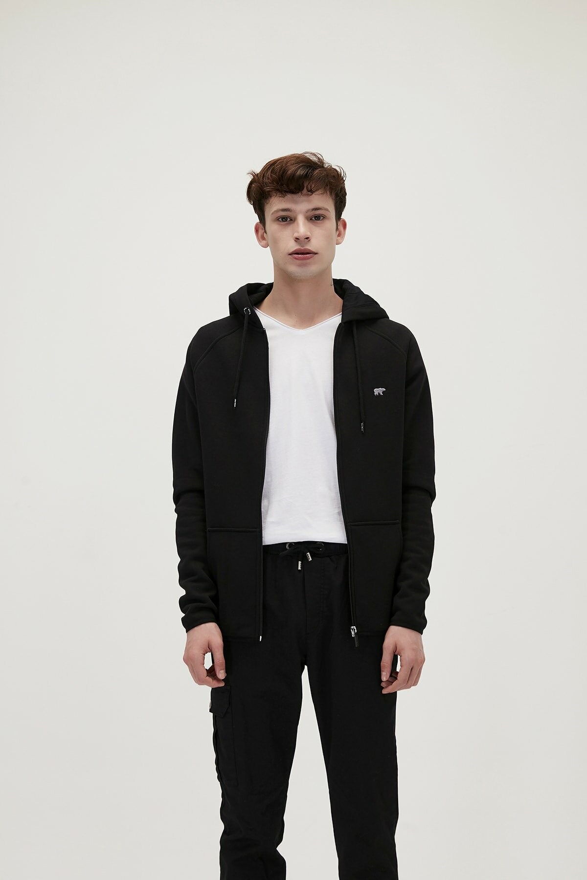 BAD BEARSweatshirtBad Bear Offense Full-Zip Erkek Sweatshirt 21.02.12.027-C01NIGHT