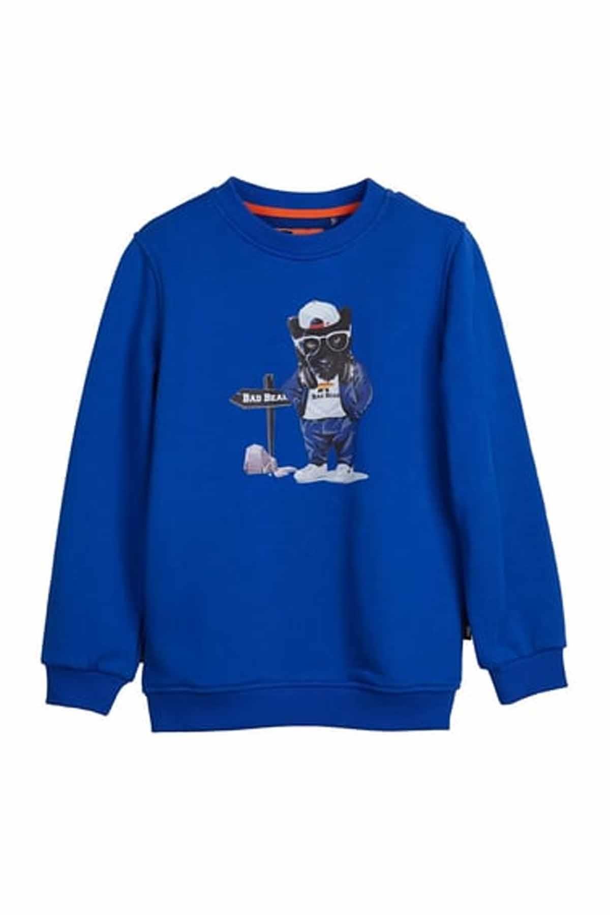 BAD BEARSweatshirtBad bear PANTHER CREWNECK JR Çocuk Sweatshirt 24.06.12.006GENTİ