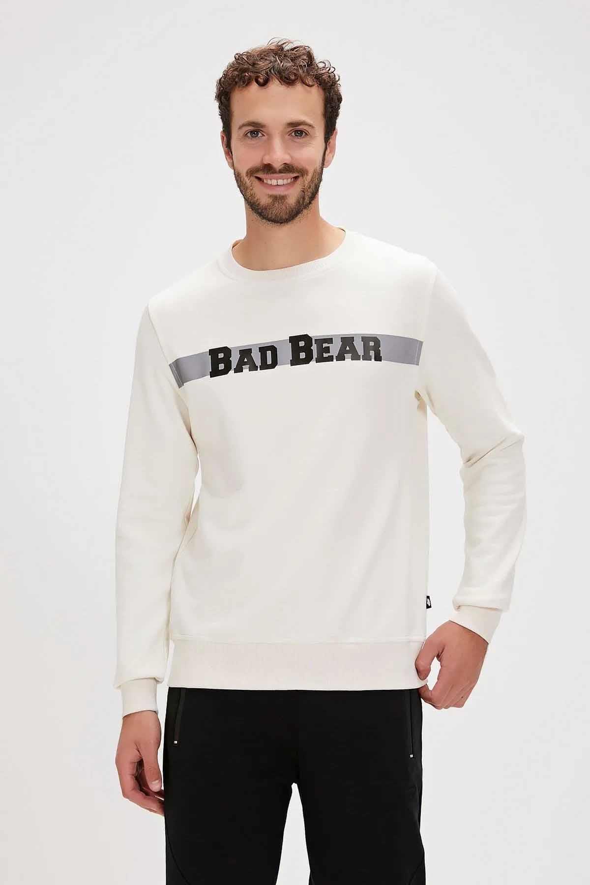 BAD BEARSweatshirtBad Bear Reflect Bear Crewneck Erkek Sweatshirt 23.02.12.021MARSH