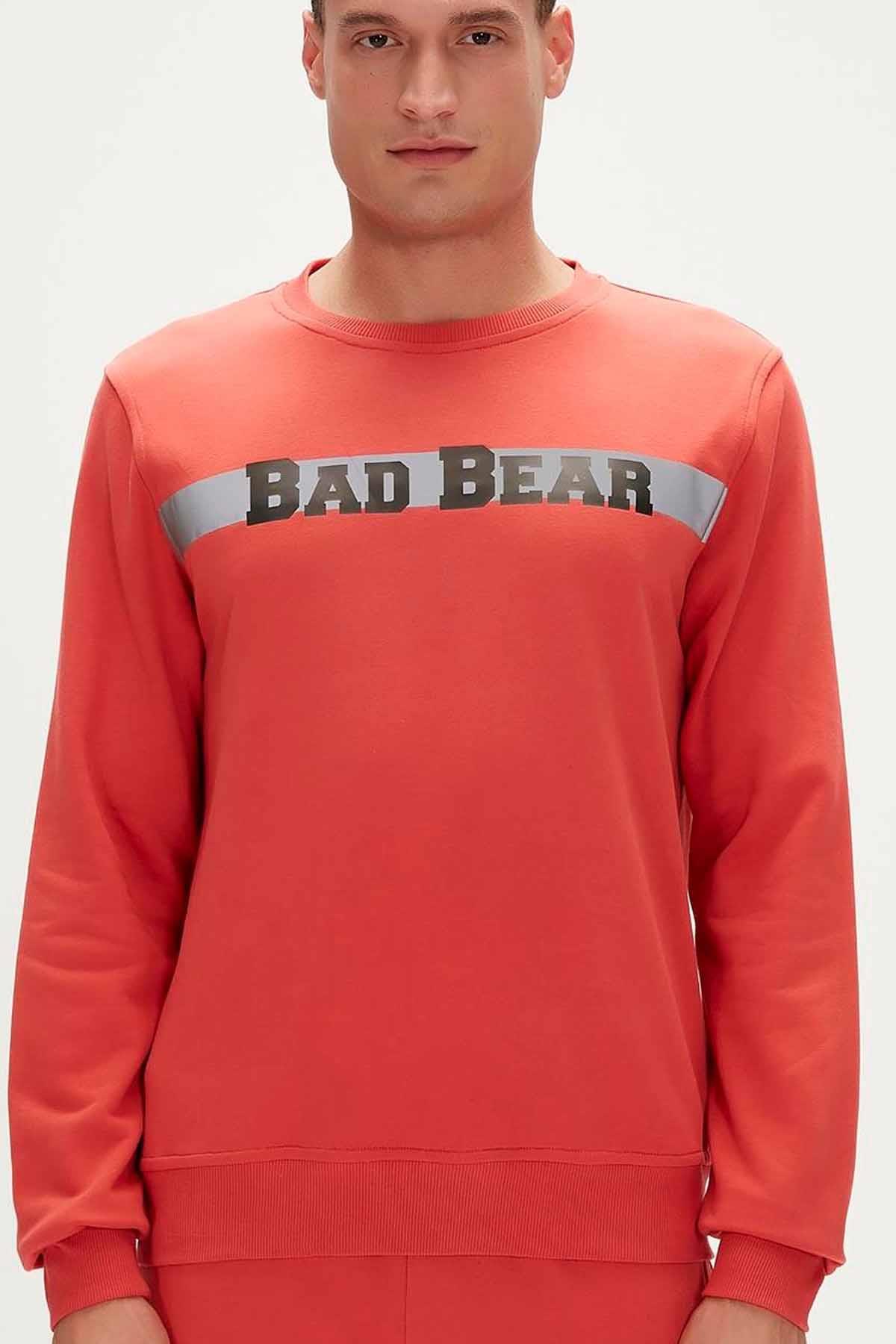BAD BEARSweatshirtBad Bear Reflect Bear Crewneck Erkek Sweatshirt 23.02.12.021GINGER
