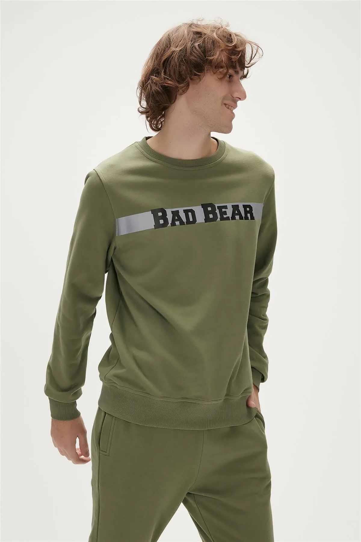 BAD BEARSweatshirtBad Bear Reflect Bear Crewneck Erkek Sweatshirt 23.02.12.021THYME