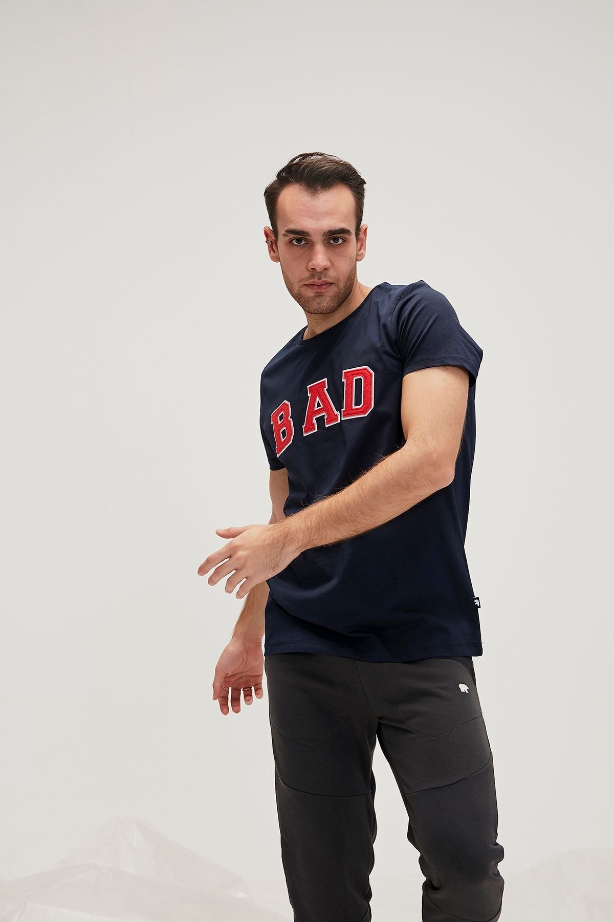 BAD BEARTişörtBad Bear Bad Convex Erkek Tişört 20.01.07.026Navy