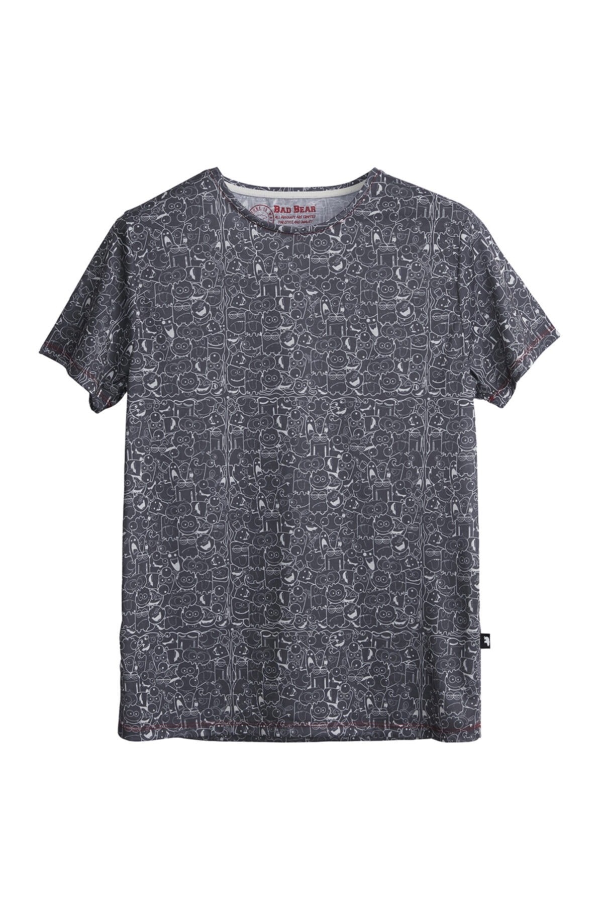 BAD BEARTişörtBad Bear Draft Tee Erkek Tişört 21.01.07.020Raven