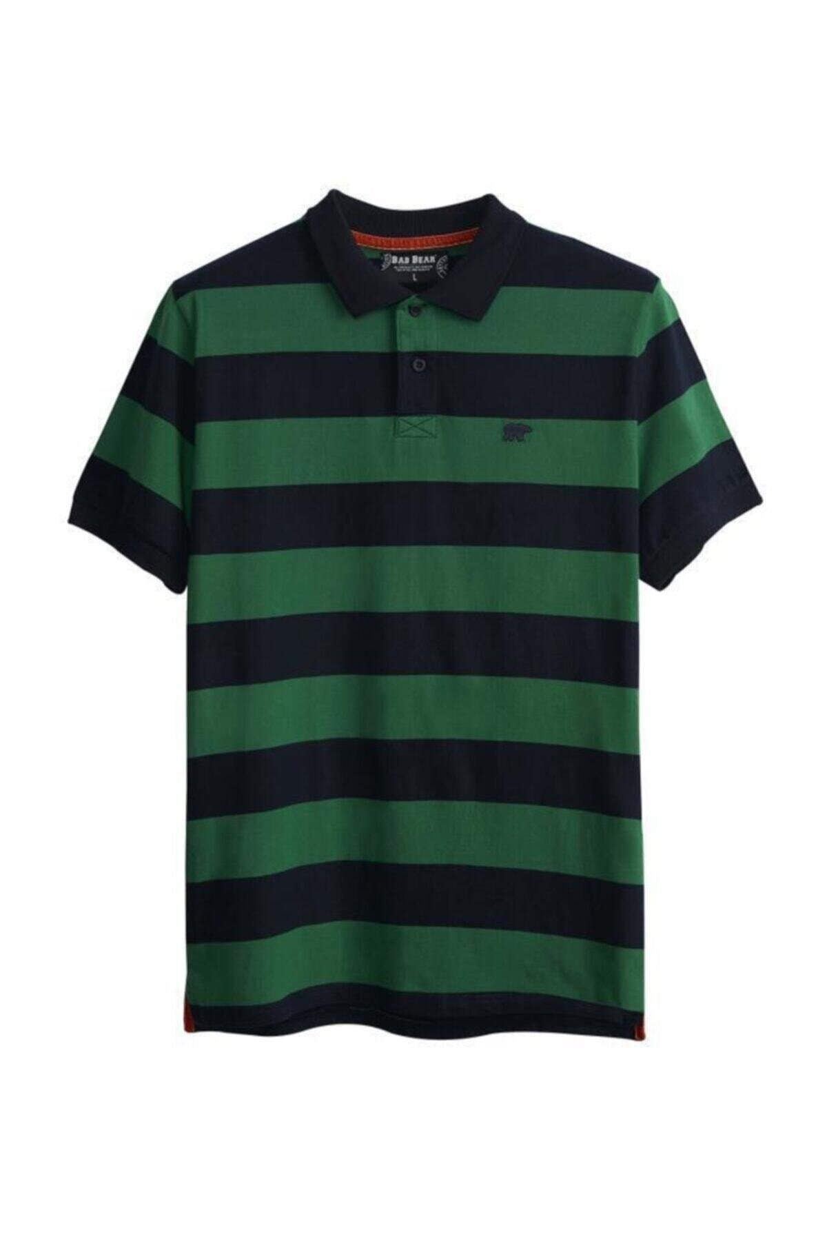 BAD BEARTişörtBad Bear Horızon Polo Erkek Tişört 21.01.07.027Green