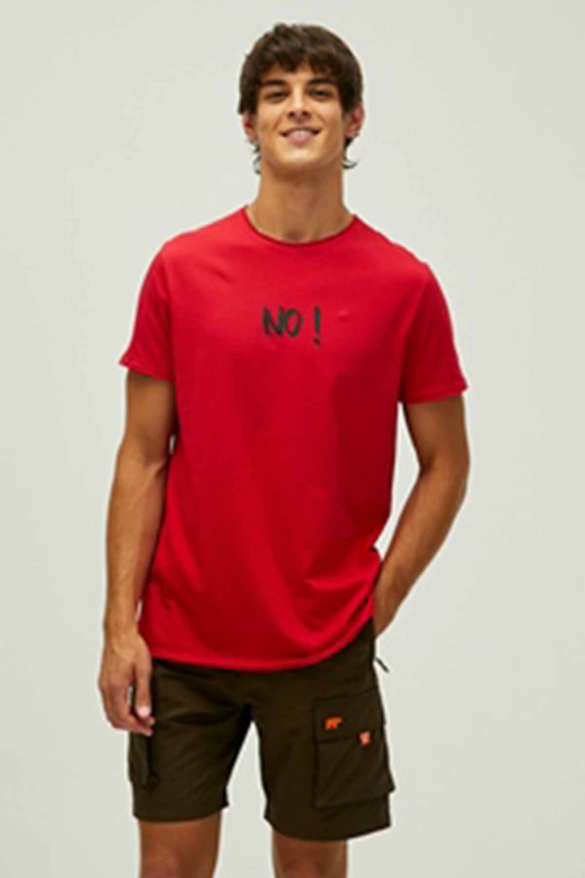 BAD BEARTişörtBad Bear No T-Shirt Erkek Tişört 22.01.07.012CRIMSON