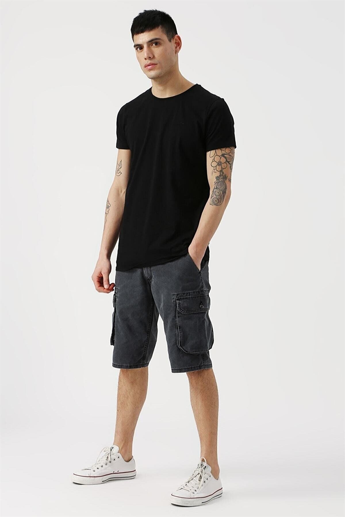 BAD BEARTişörtBad Bear Solid T-Shirt Erkek Tişört 19.01.07.045NIGHT