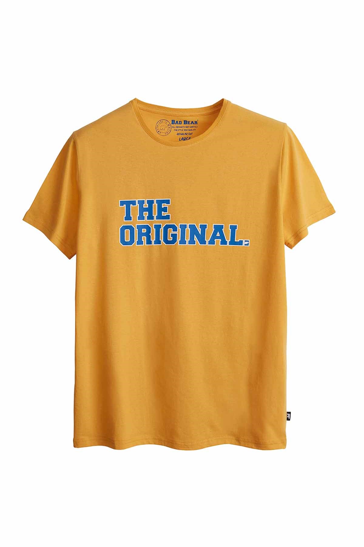 BAD BEARTişörtBad Bear The Original Tee Erkek Tişört 21.01.07.052-Mustard