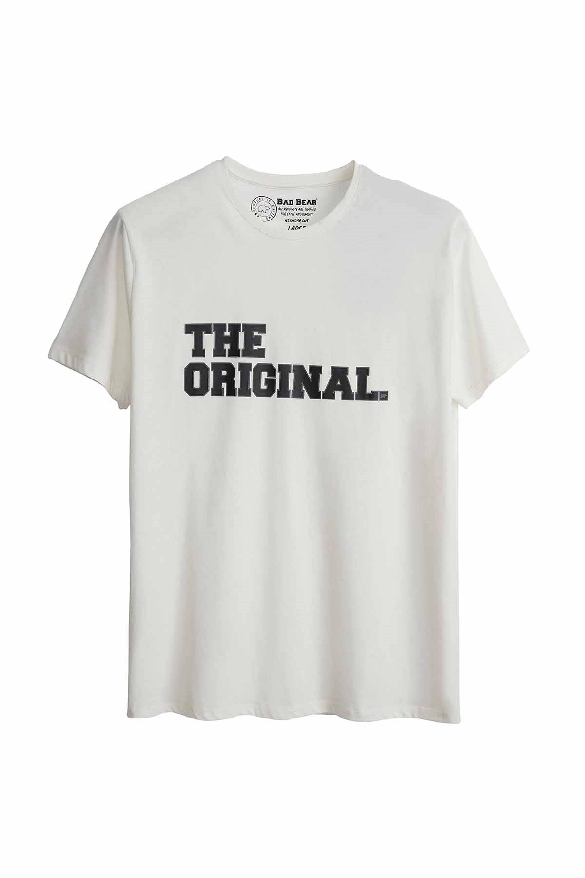 BAD BEARTişörtBad Bear The Original Tee Erkek Tişört 21.01.07.052-Off-White