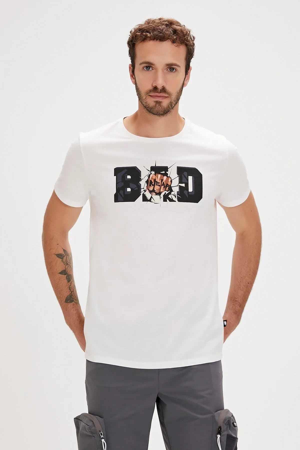 BAD BEARTişörtBadbear Bang T-Shirt Erkek Tişört 24.01.07.058 Off-WhiteWHITE