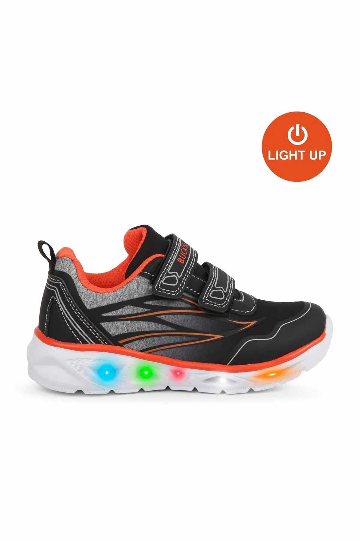 BuckheadSneakerBuckhead Maxim Çocuk Sneaker Ayakkabı BUCK3026BLACK-ORAN