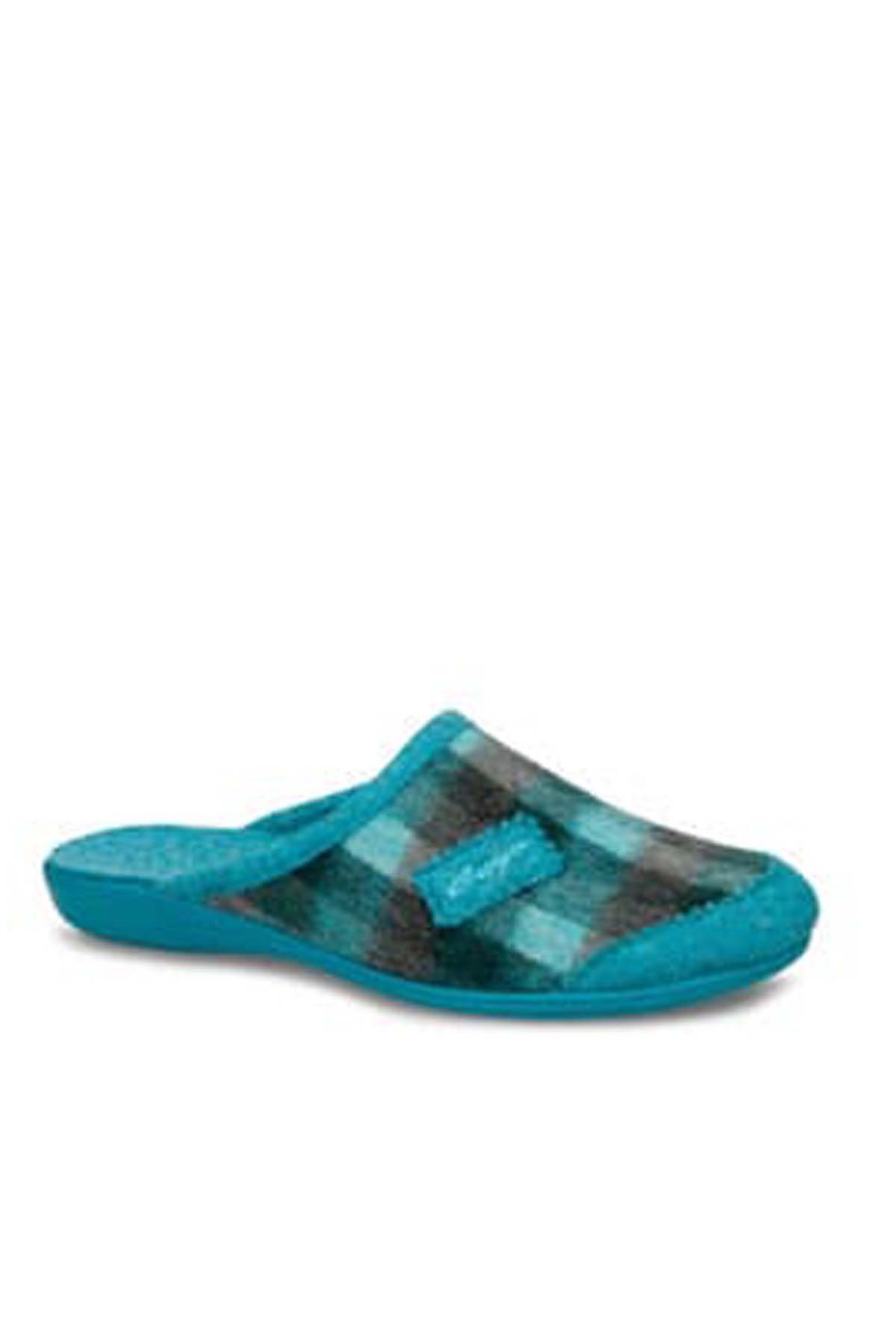 Ceyo 9866-20 Kadın Terlik Ayakkabı 08484TURKUAZ