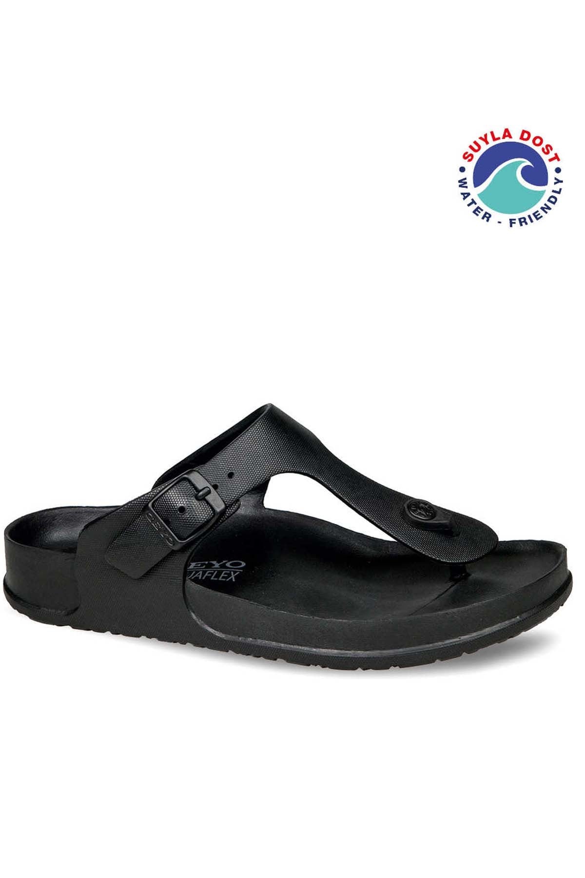 Ceyo AQUAFLEX-M1 Erkek Terlik Ayakkabı 02638SIYAH