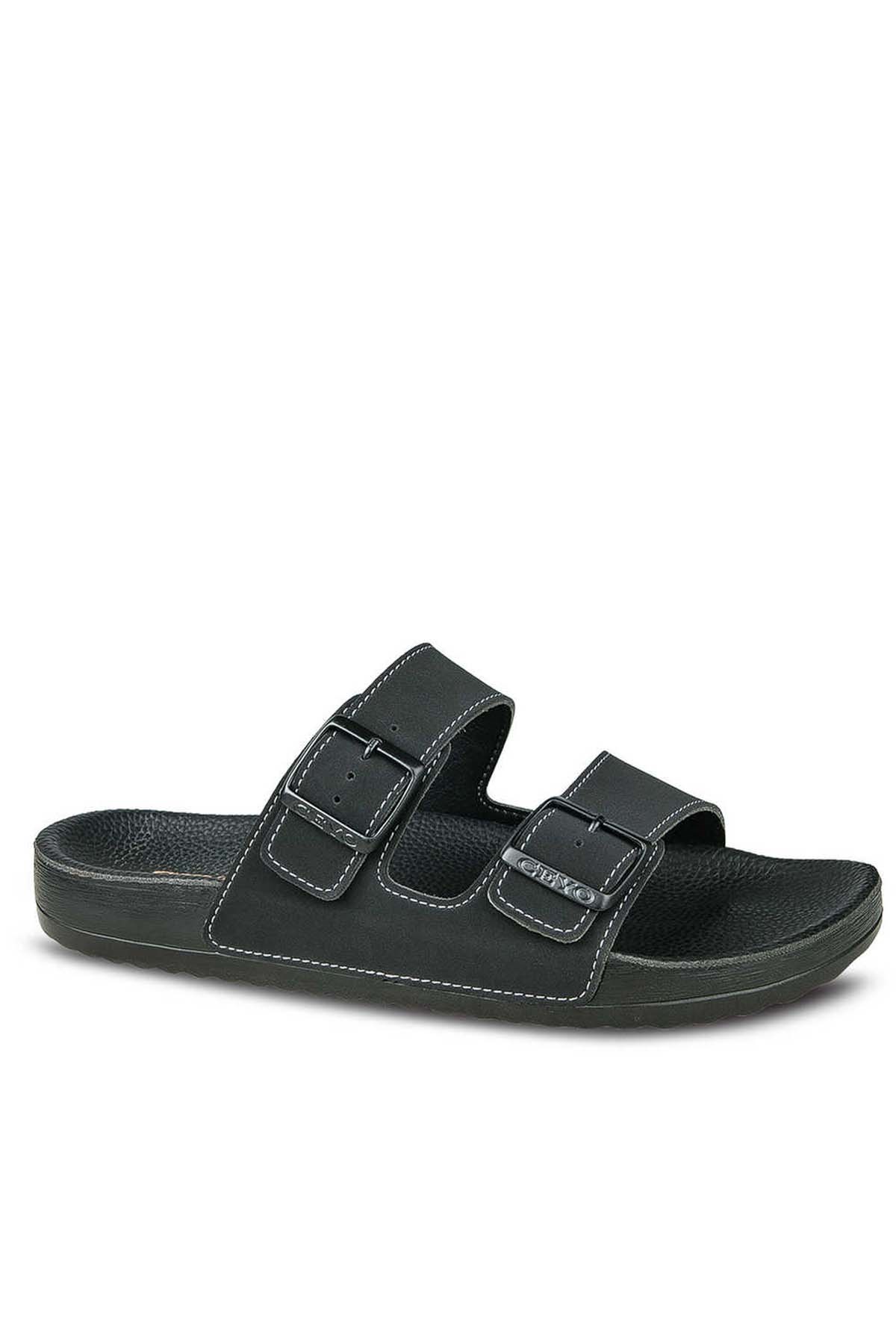 Ceyo BAHAMA-10 Kadın Terlik Ayakkabı 01716SIYAH