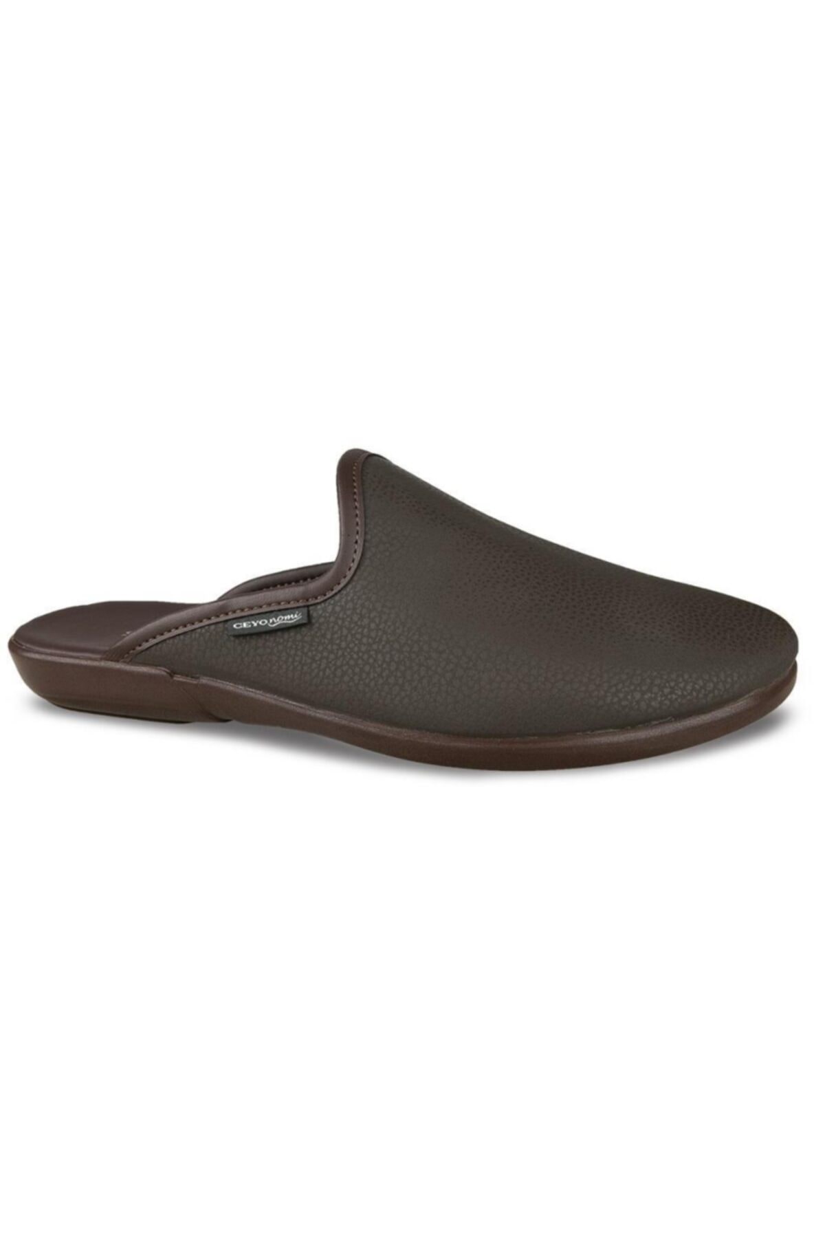 Ceyo PIERRO-10 Erkek Ev Terliği Ayakkabı 02810KAHVE