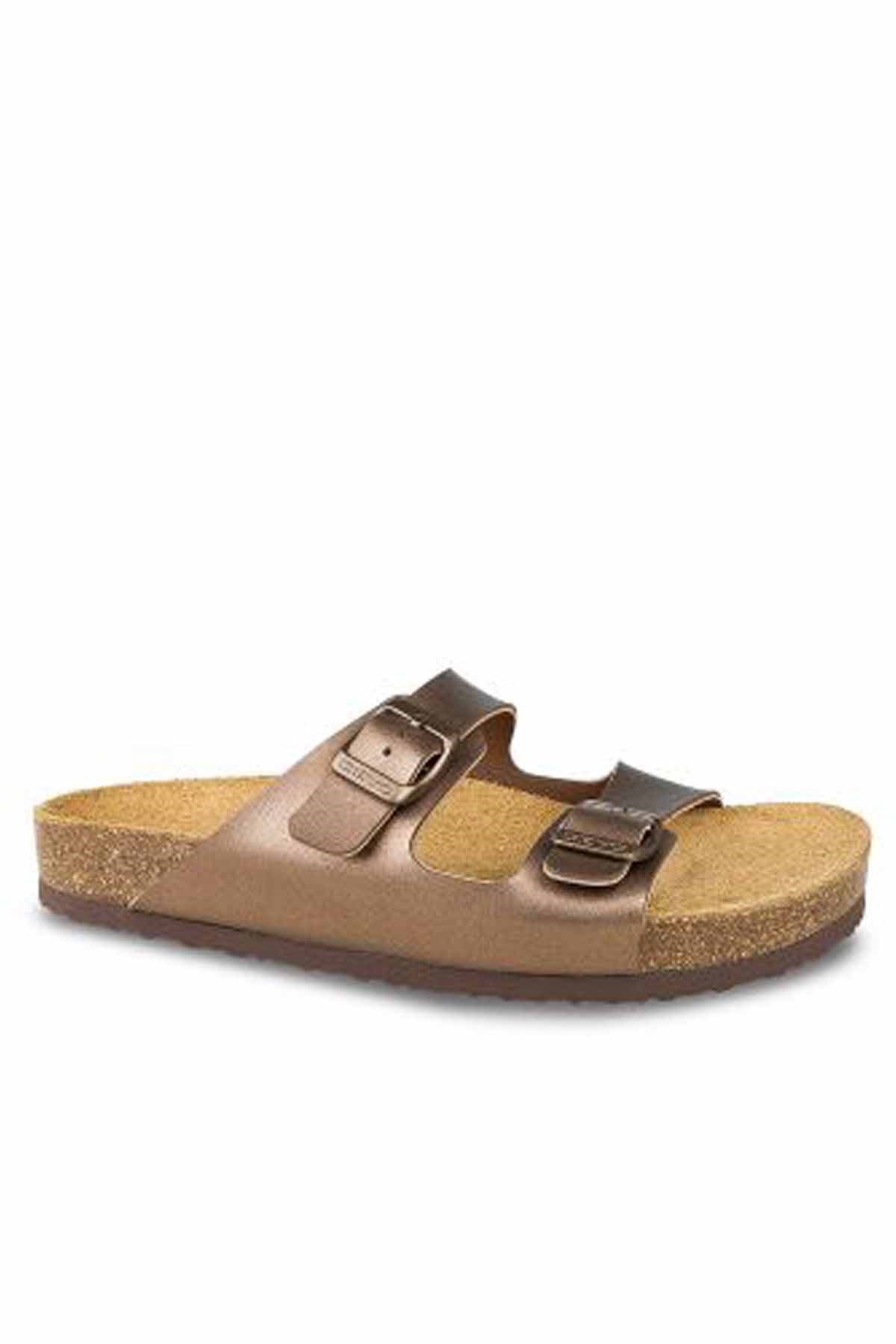 CEYOTerlikCeyo 9910-Z49 Kadın Terlik Ayakkabı 02892BAKIR
