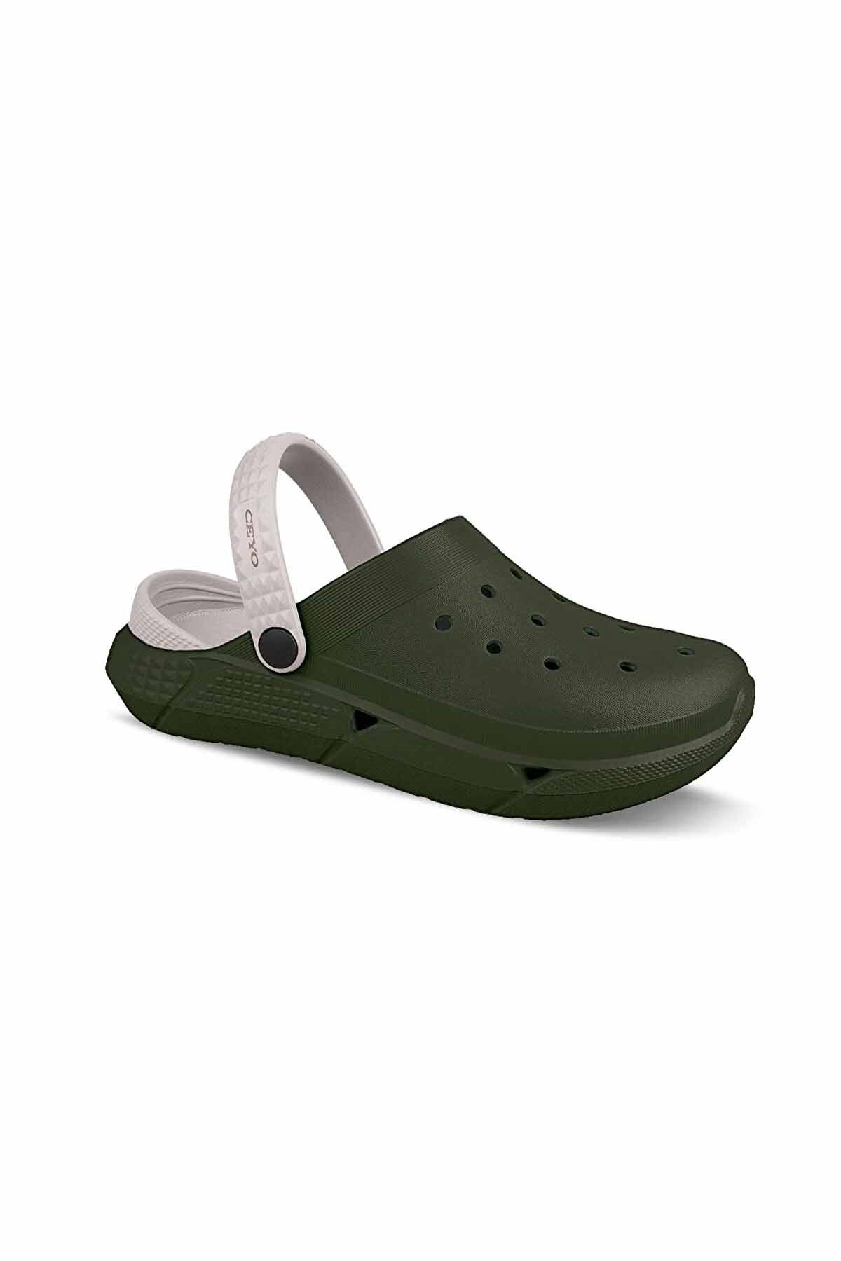 CEYOTerlikCeyo Troya Rk-001 Unisex Terlik Ayakkabı TROYAHaki