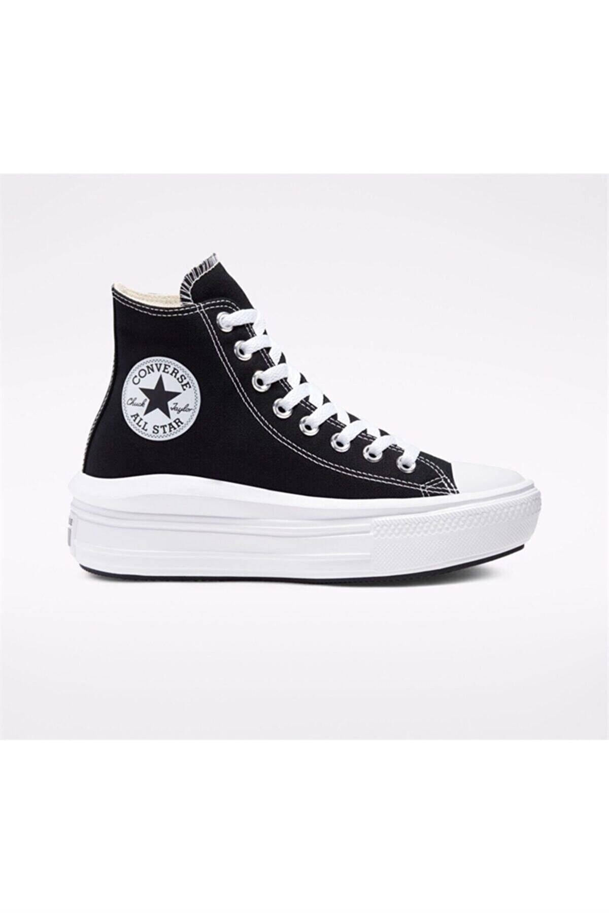 CONVERSEGünlük SporConvers CHUCK TAYLOR ALL STAR MOVE PLATFORM Kadın Günlük Spor Ayakkabı 568497CSiyah-Byz