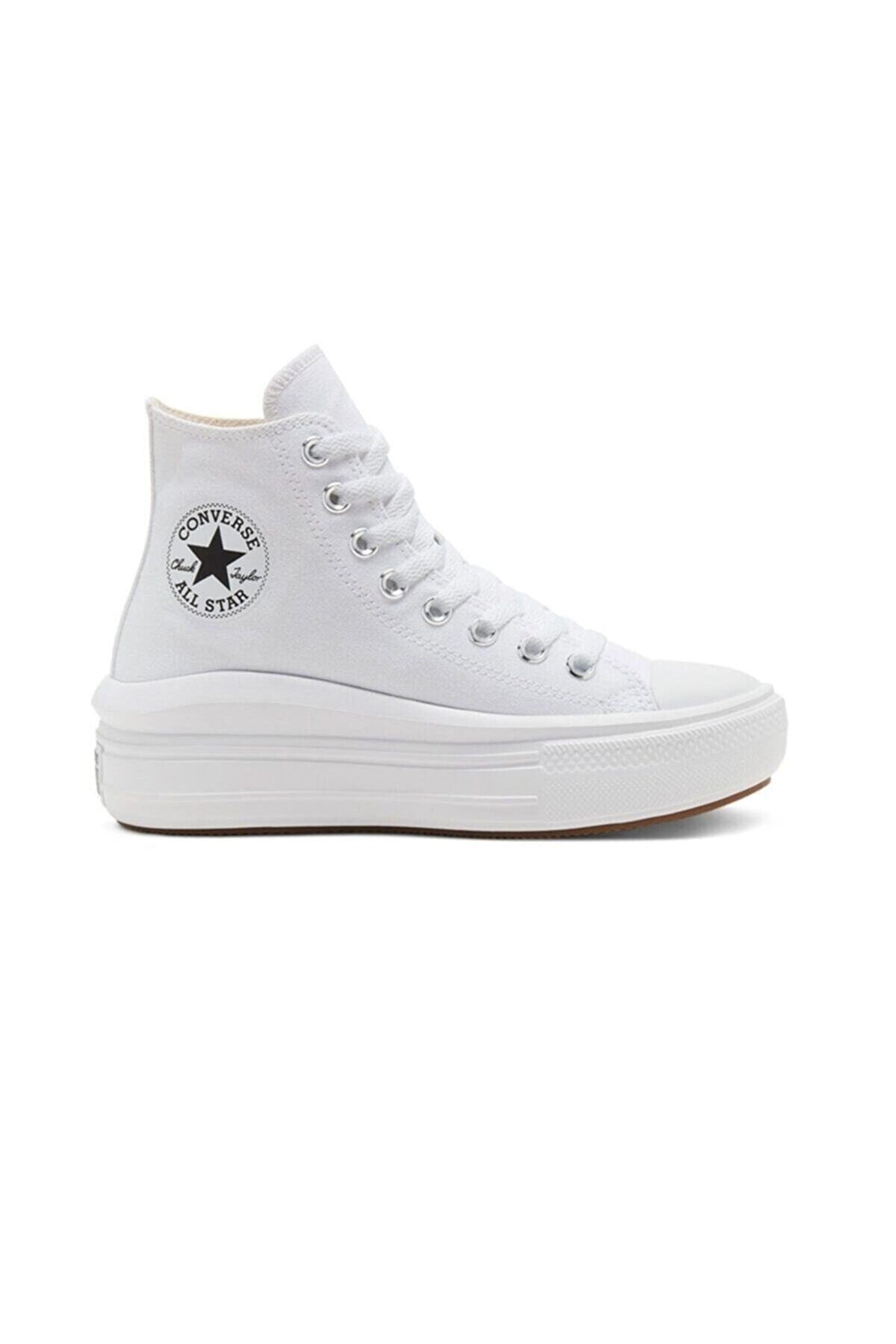 CONVERSEGünlük SporConvers CHUCK TAYLOR ALL STAR MOVE PLATFORM Kadın Günlük Spor Ayakkabı 568498CBEYAZ