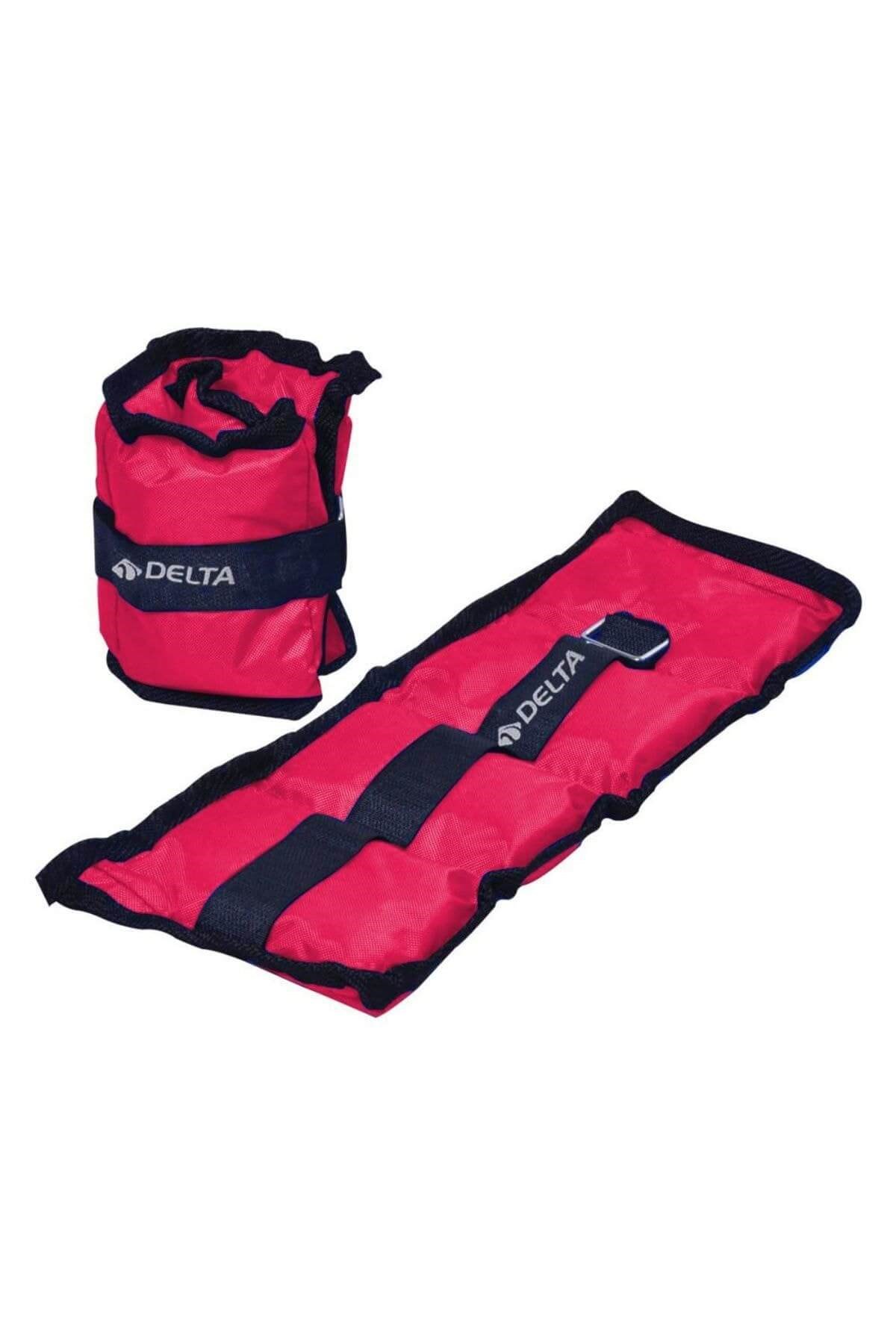 DELTADambılDelta El Ayak Ağırlığı 0,5 KGx2 Adet Unisex Dambıl EAS 53-Kırmızı