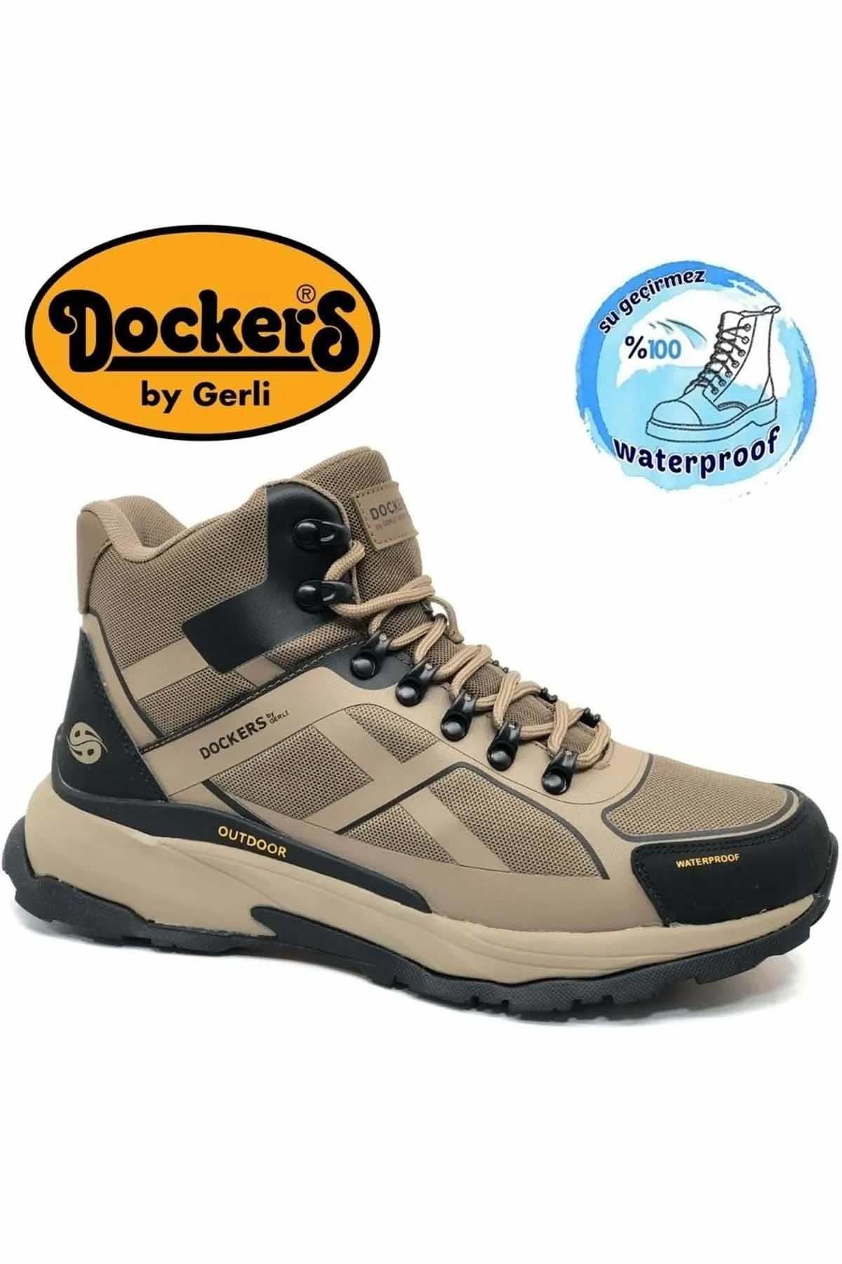 DOCKERSWaterProof BotDockers Erkek Su Gecirmez  Bot 237518 Erkek WaterProof Bot Ayakkabı 101815479KUM