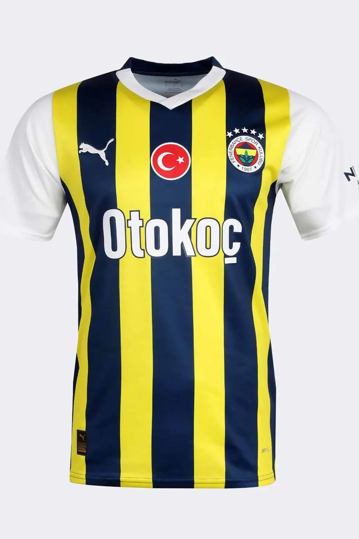 FenerbahçeFormaFenerbahçe 2023/2024 Çubuklu Forma Erkek Forma 772000-01SARI