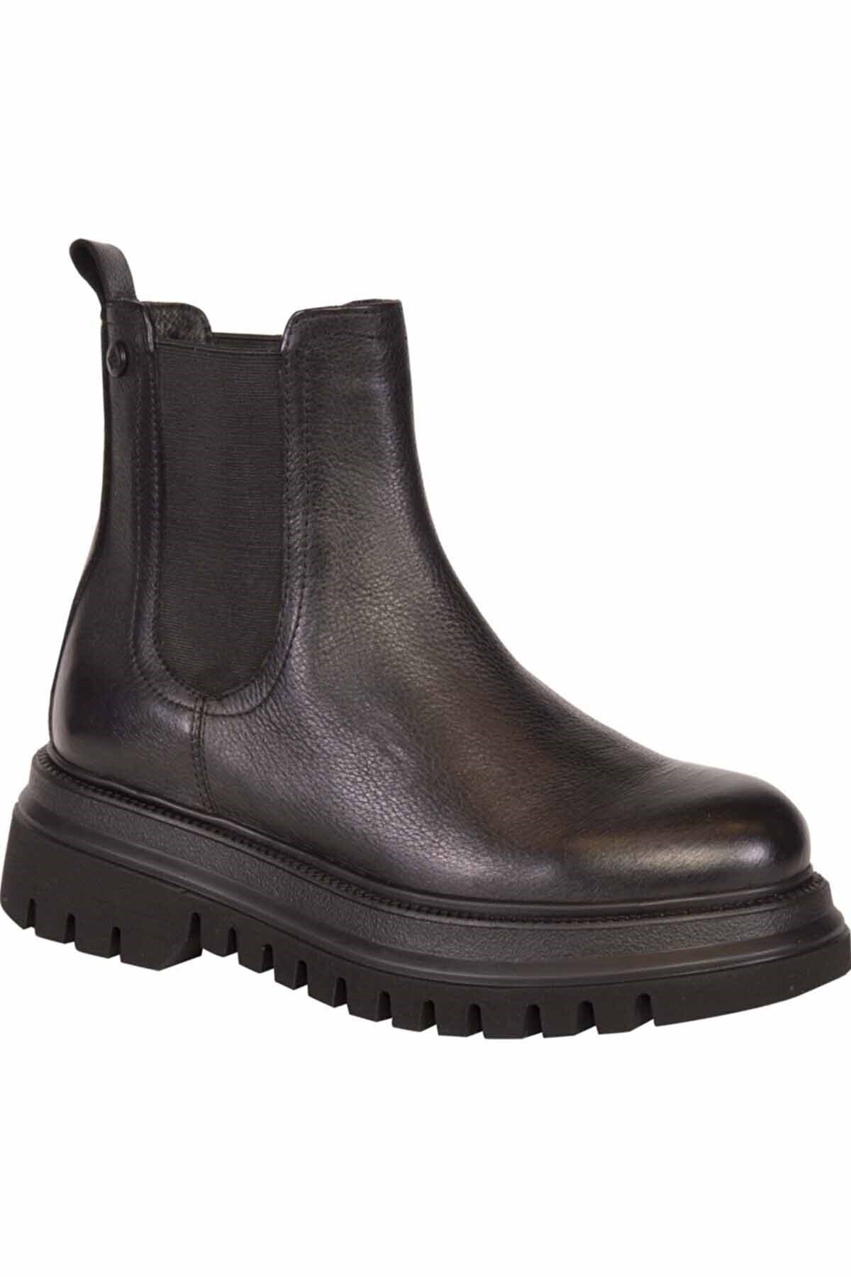 HAMMER JACKBotHammer Jack Diana Hakiki Deri Kadın Bot Ayakkabı 102 21705-ZSiyah