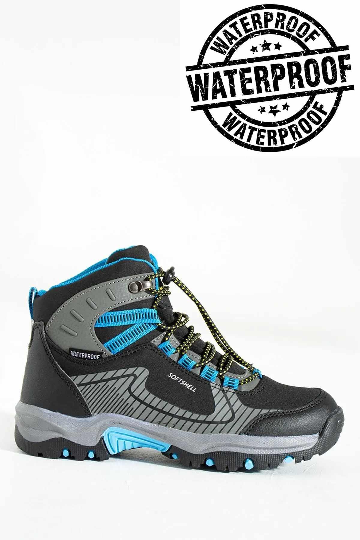 HAMMER JACKBotHammerjack Çocuk Su Gecirmez Bot Tomas F Çocuk Bot Ayakkabı 101 20117-FGri-Turkaz