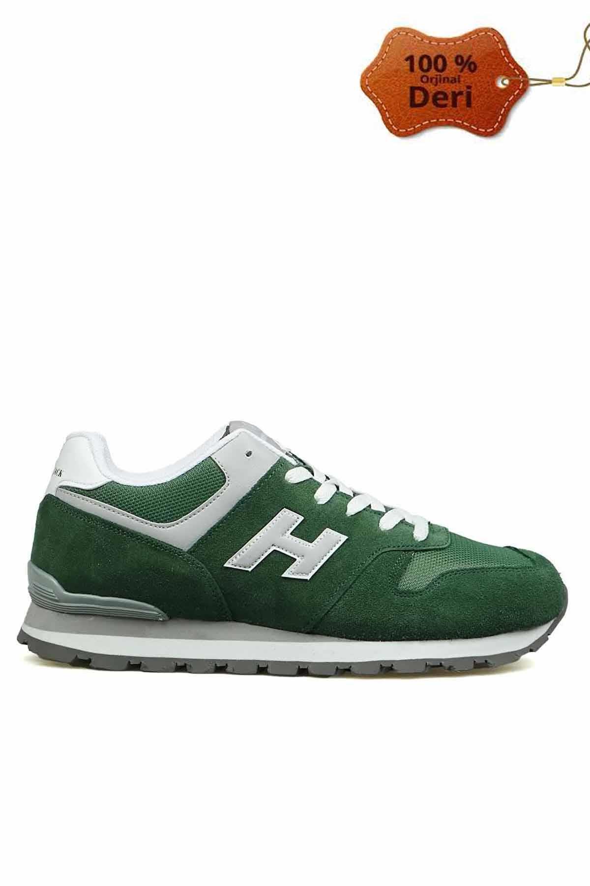 HAMMER JACKGünlük SporHammerjack Hakki Deri Erkek Spor Kolombıya Erkek Günlük Spor Ayakkabı 101 23538-M BASBasilico