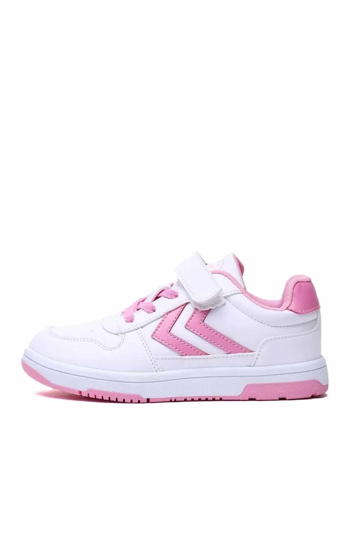 HUMMELGünlük SporHummel OIL MONO JR Çocuk Günlük Spor Ayakkabı 900113-9007WHITE-PINK