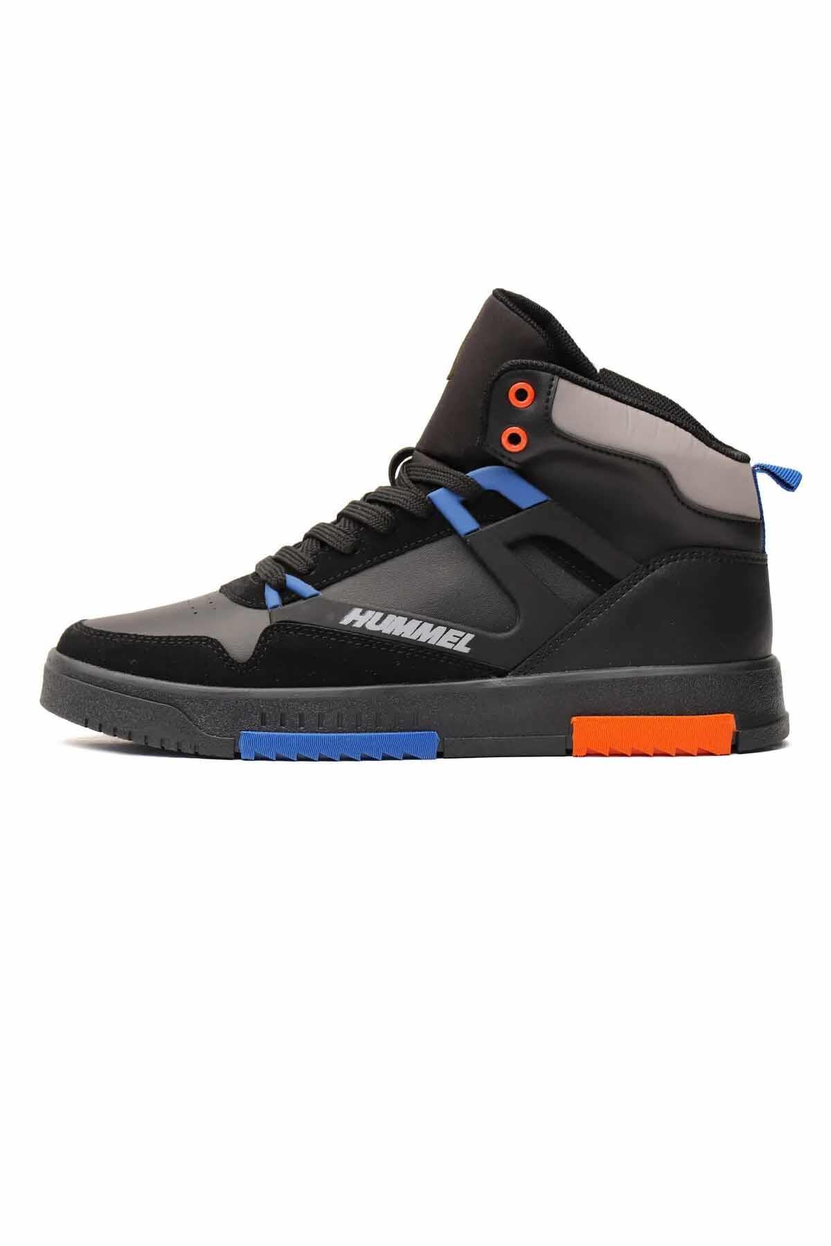 HUMMELGünlük SporHummel Regar Hıgh Unisex Günlük Spor Ayakkabı 900393-2026BLACK/ORAN