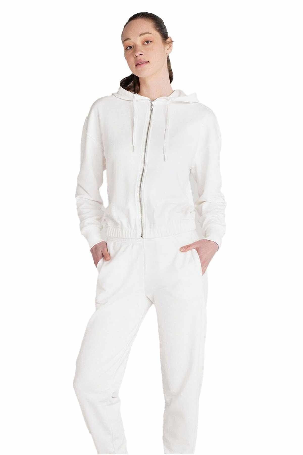 HUMMELSweatshirtHummel BONDI ZIP HOODIE Kadın Sweatshirt 921588-9003OFF WHITE