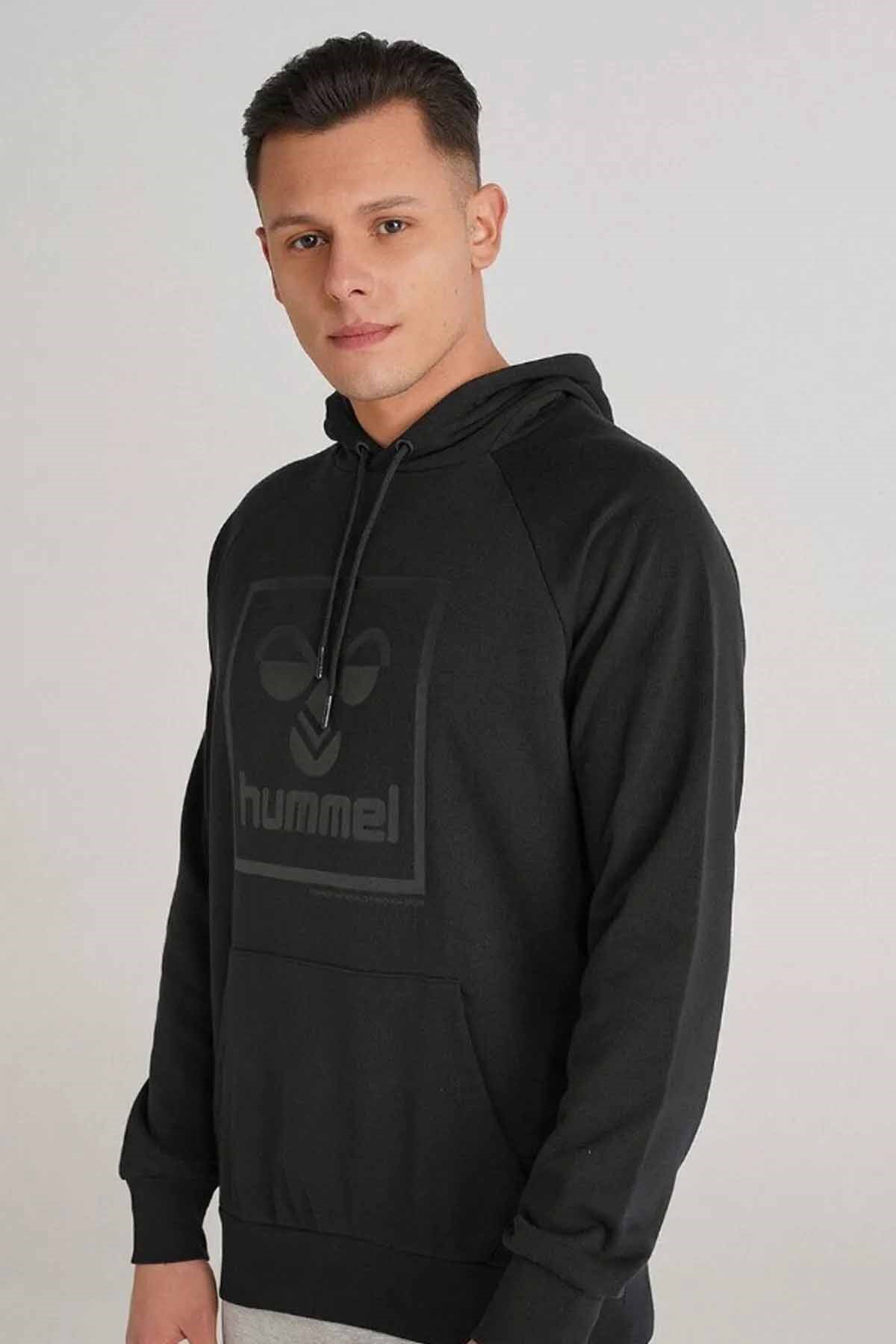 HUMMELSweatshirtHummel T-Isam 2.0 Hoodie Erkek Sweatshirt 921556-2001BLACK