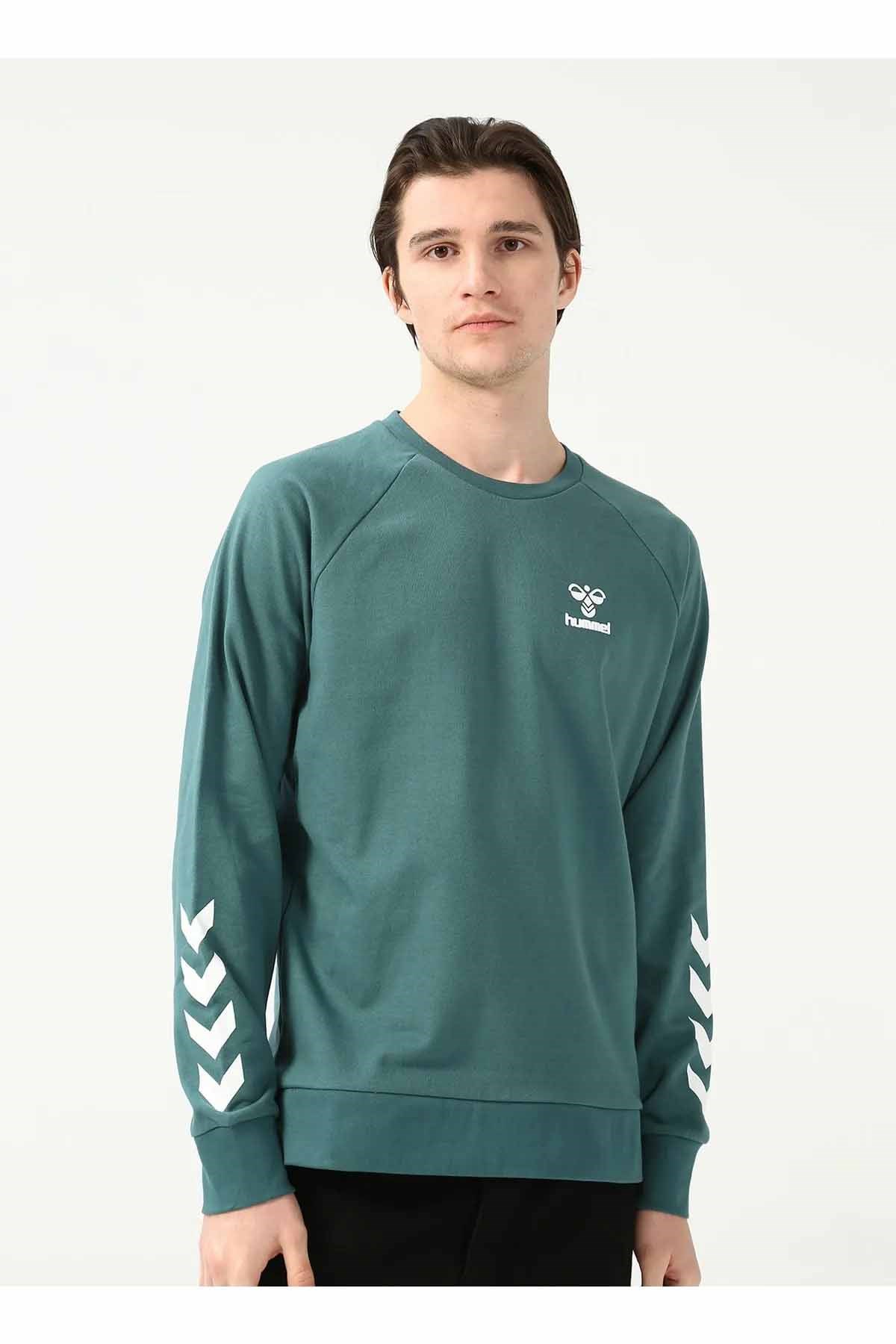 HUMMELSweatshirtHummel T-Isam 2.0 Sweatshirt Erkek Sweatshirt 921455-1016DARK GREEN