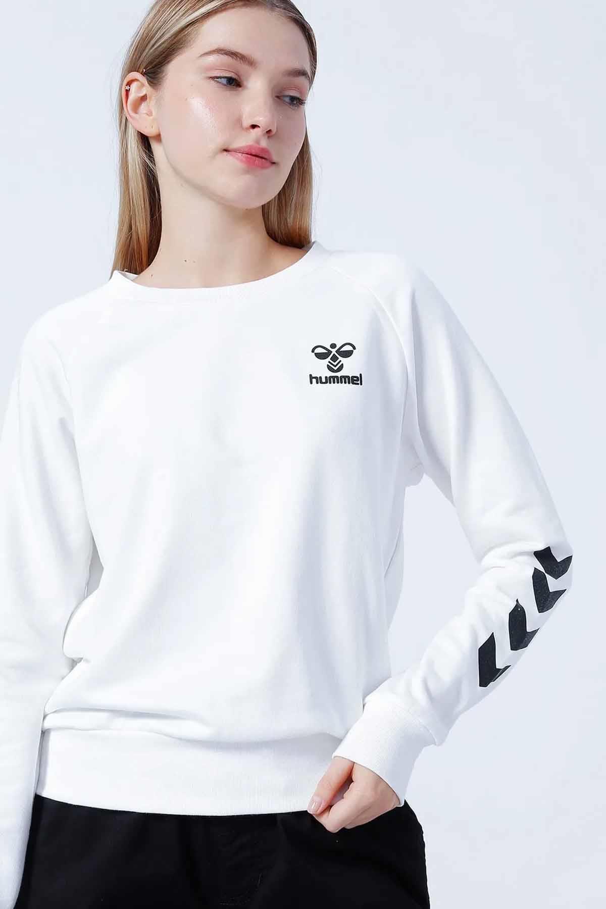 HUMMELSweatshirtHummel T-NONI 2.0 SWEATSHIRT Kadın Sweatshirt 921457-9003OFF WHITE