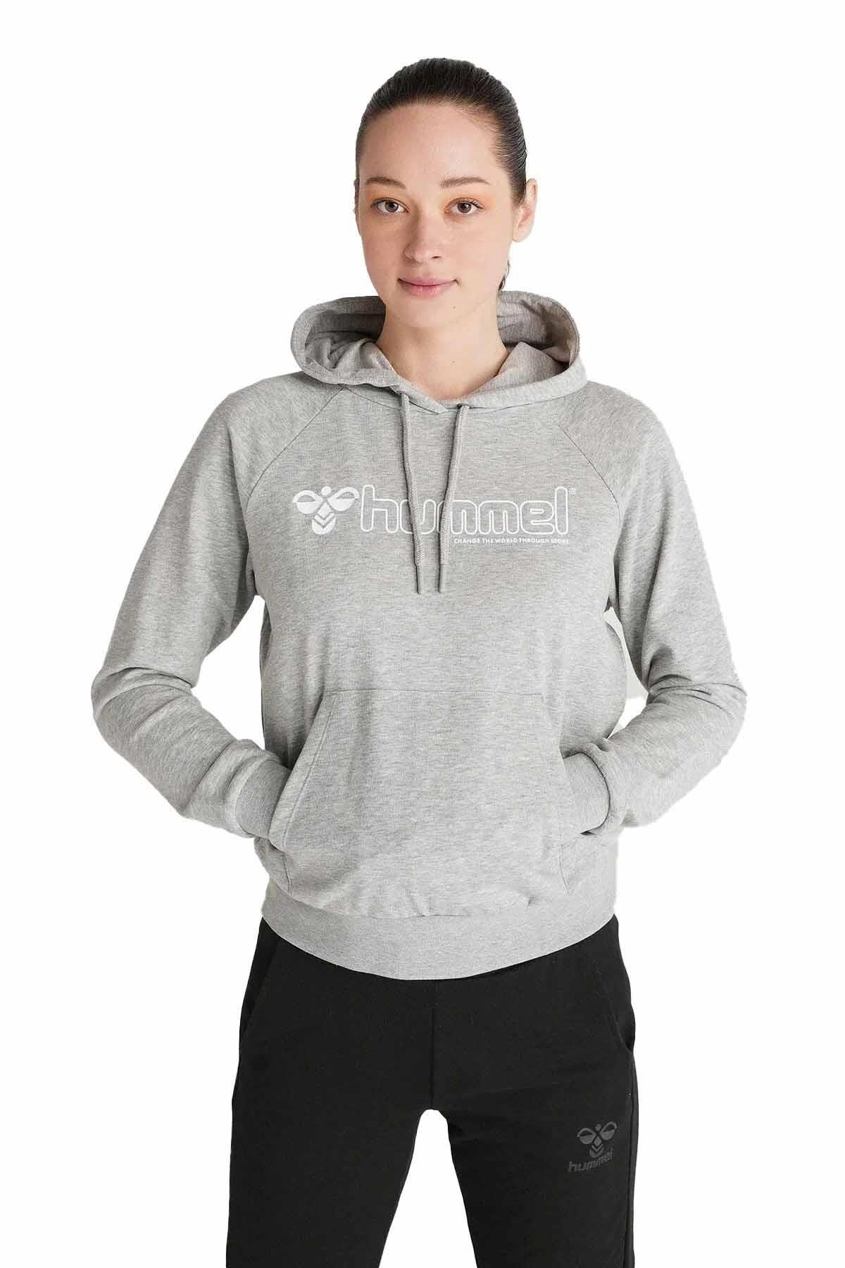 HUMMELSweatshirtHummel T-NONI 2.0 HOODIE Kadın Sweatshirt 921559-2006GREY