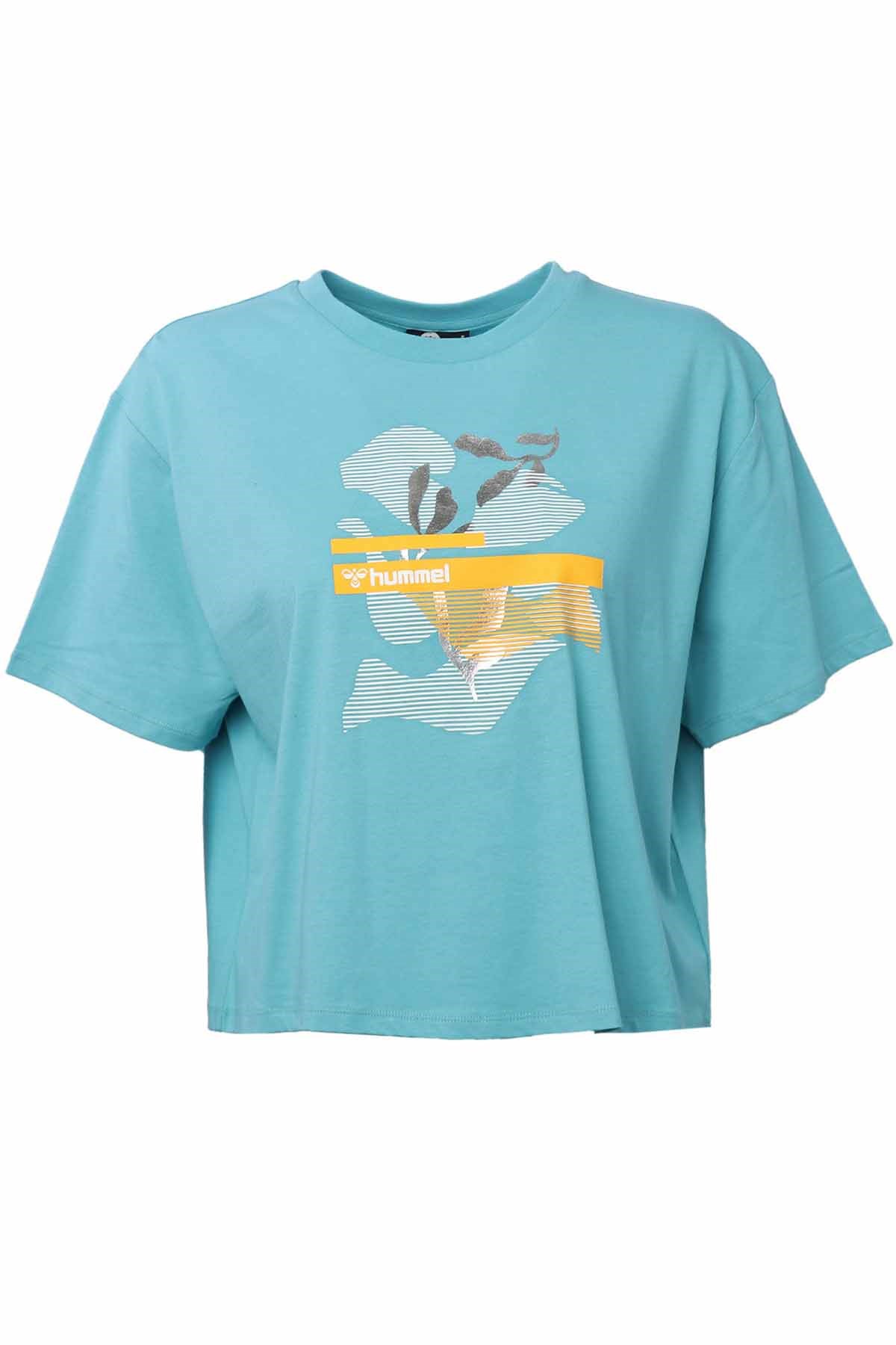 HUMMELTişörtHummel Blanding T-Shirt Kadın Tişört 911479-5519TURQUISE