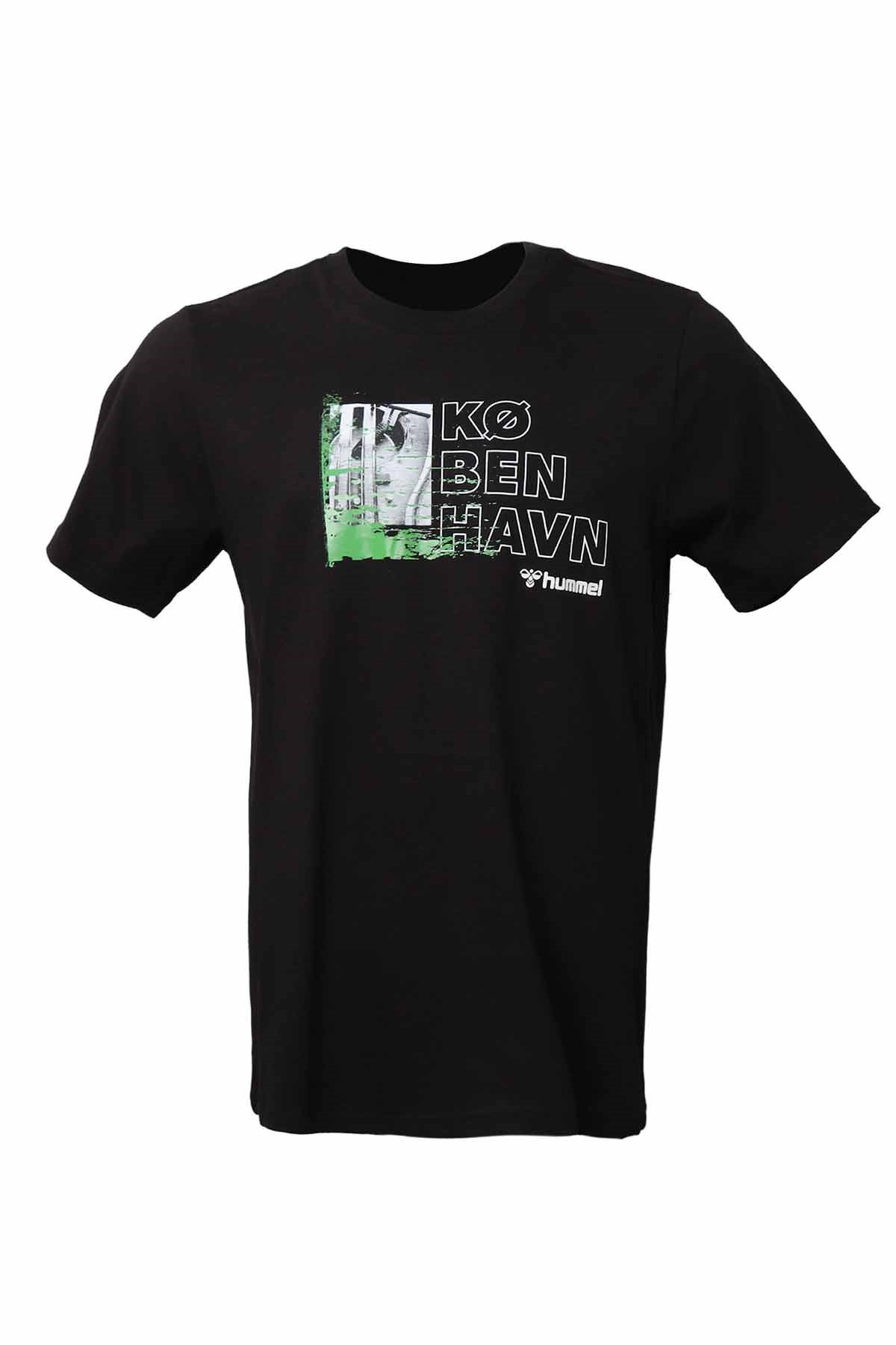 HUMMELTişörtHummel Havn T-Shirt Erkek Tişört 911506-2001BLACK