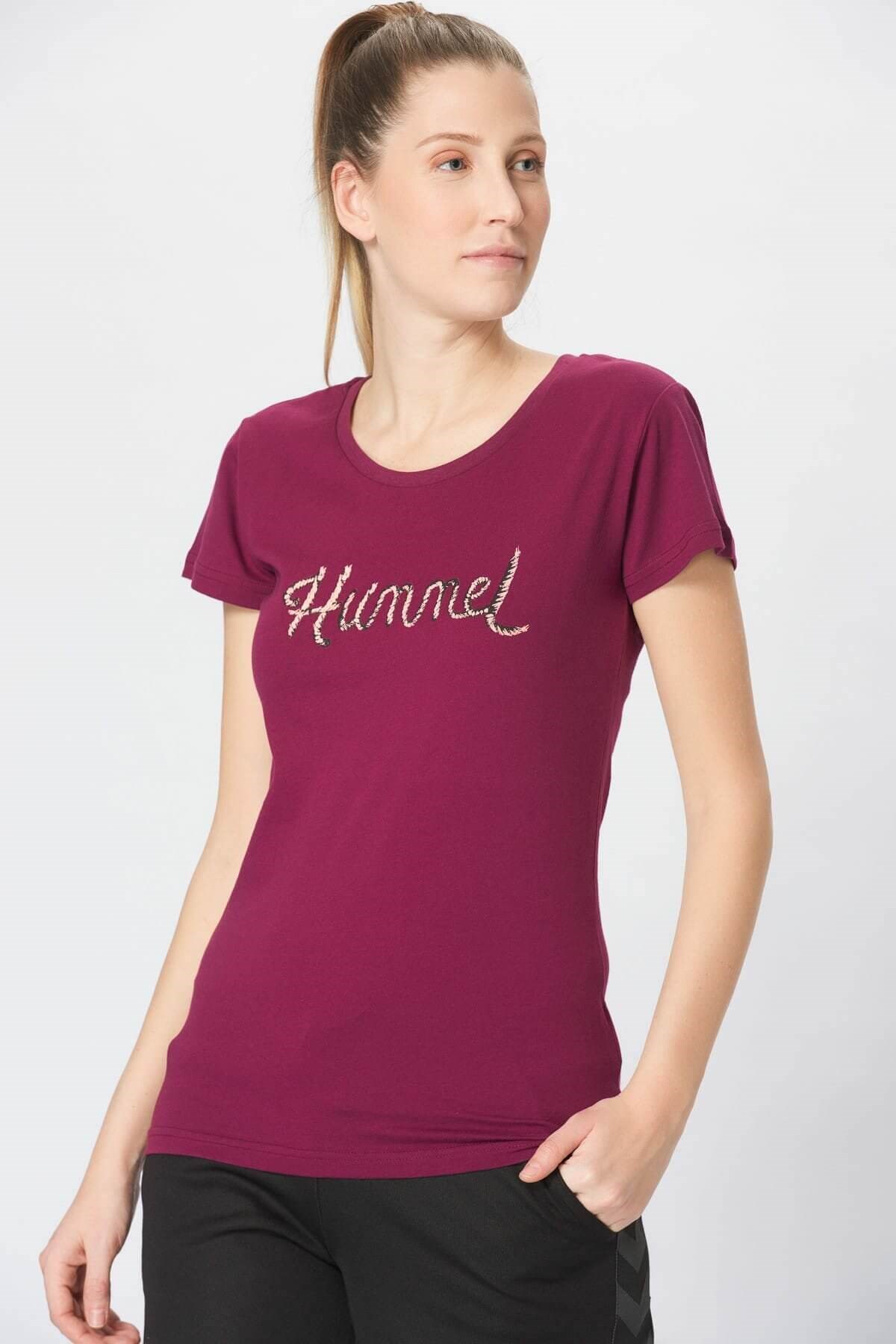 HUMMELTişörtHummel Helit T-Shirt S/S Kadın Tişört 910466-3388PURPLE POT