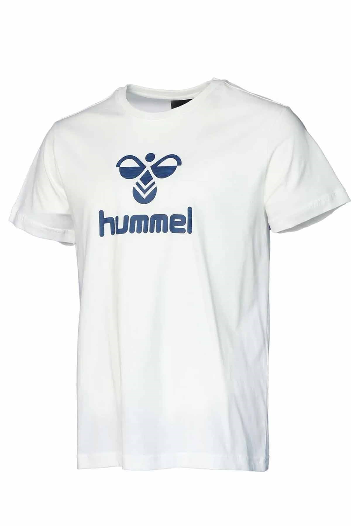 HUMMELTişörtHummel HUXLEY T-SHIRT S/S Erkek Tişört 911666-9003OFF WHITE