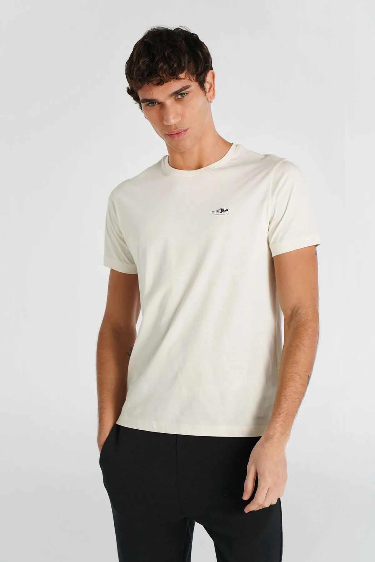 HUMMELTişörtHummel JUNGLE T-SHIRT S/S Erkek Tişört 912122-9157EGRET