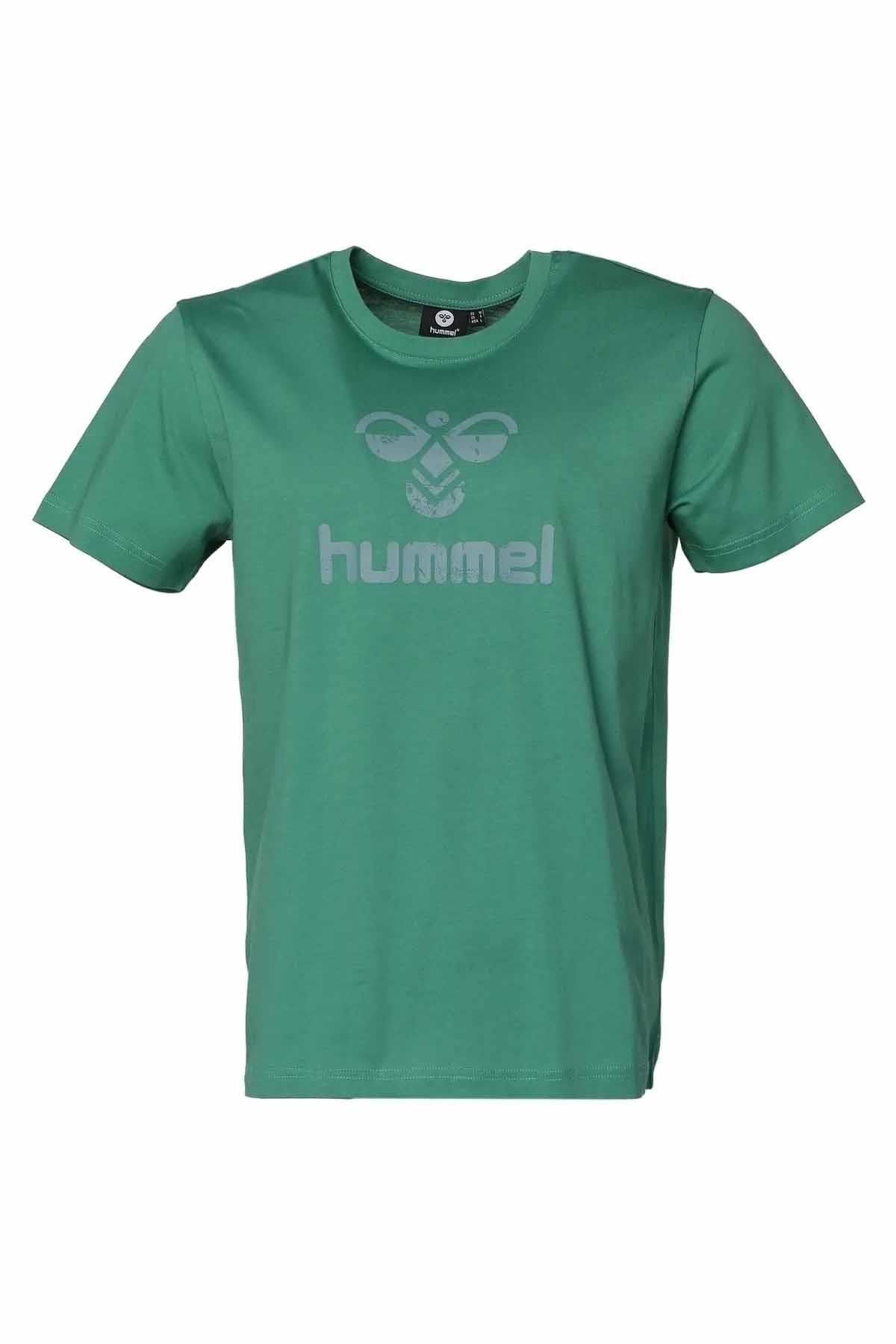 HUMMELTişörtHummel LEONA T-SHIRT S/S Erkek Tişört 911667-6110GREEN
