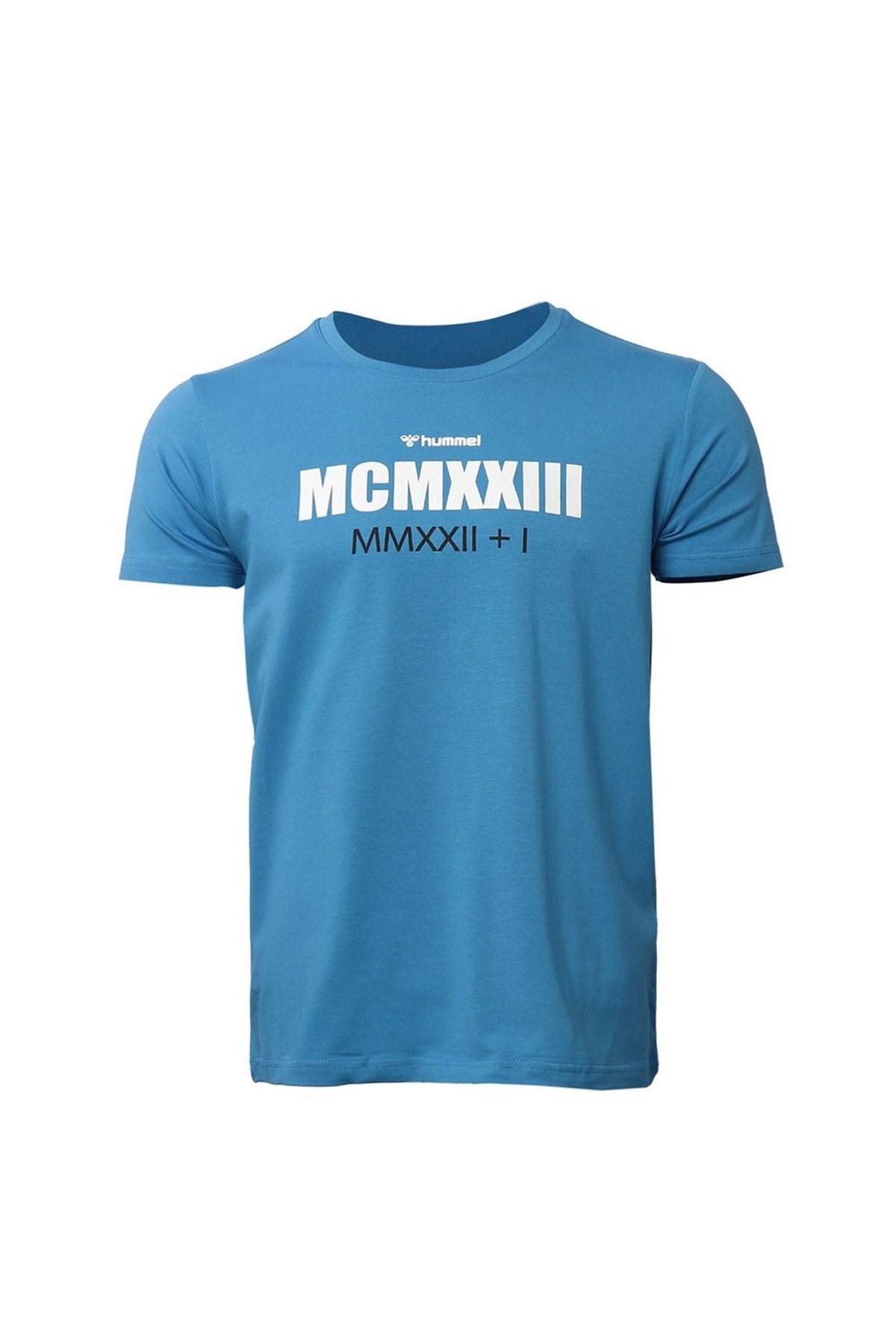 HUMMELTişörtHummel Naesten T-Shirt Erkek Tişört 911523-2107ATL. BLUE