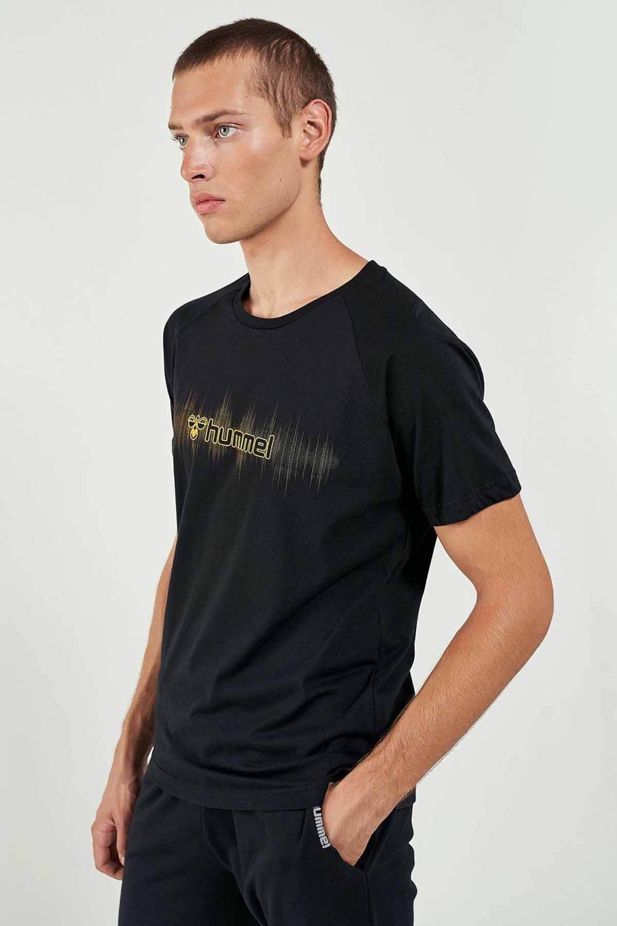 HUMMELTişörtHummel Pita T-Shirt S/S Erkek Tişört 911343-2001BLACK