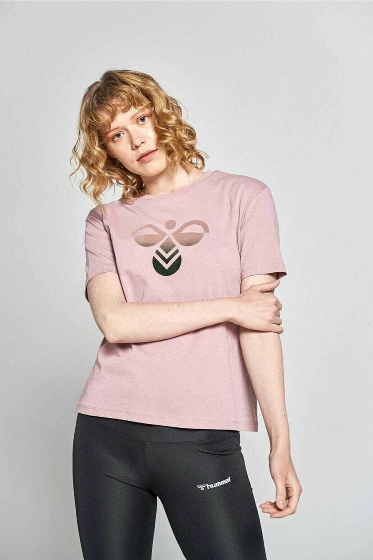 HUMMELTişörtHummel Violet T-Shirt S/S Tee Kadın Tişört 911193-9970DEAUVILLE