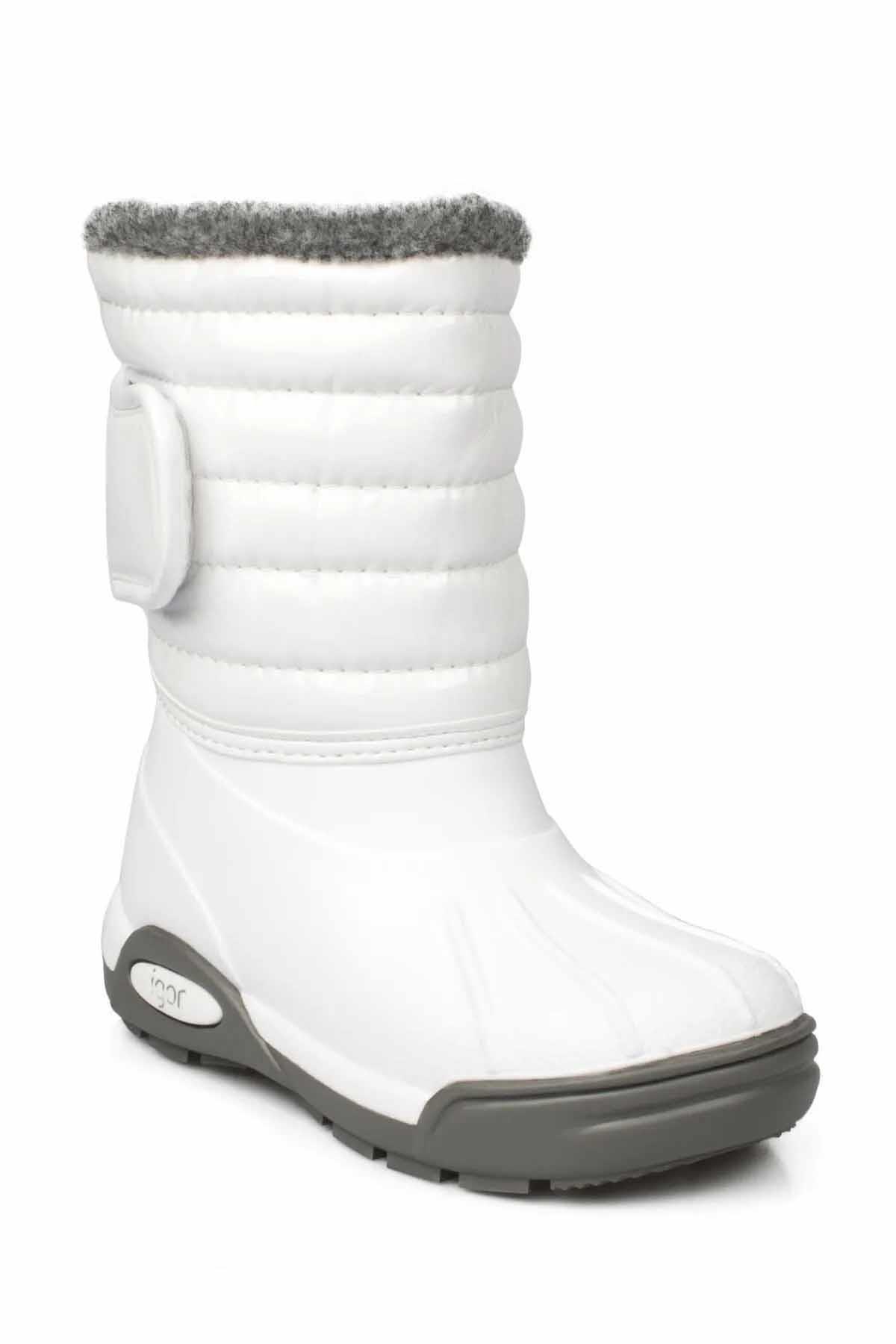 IGORBotIgor Topo Ski Charol Çocuk Bot Ayakkabı W10168-001Blanco