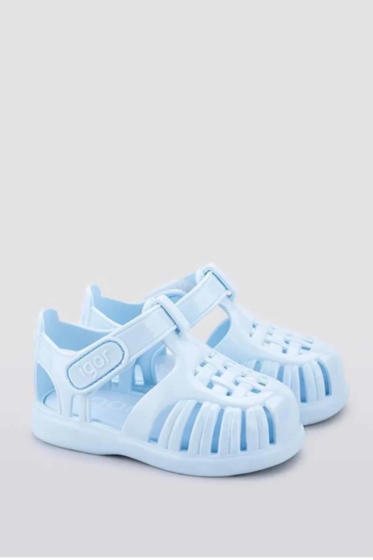 IGORSandaletIgor Tobby Gloss Çocuk Sandalet Ayakkabı S10311-006Celeste